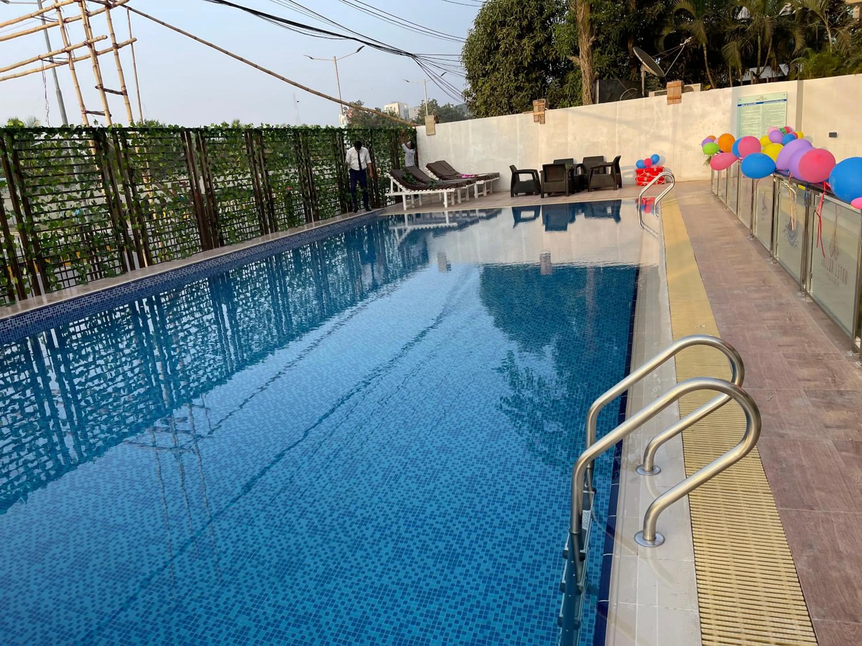 Pool view in Hotel Kollol by J&Z Group