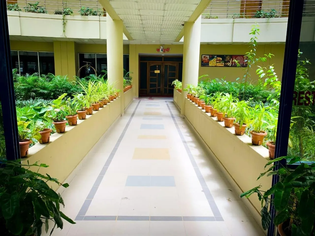 Facade/entrance in Hotel Kollol by J&Z Group