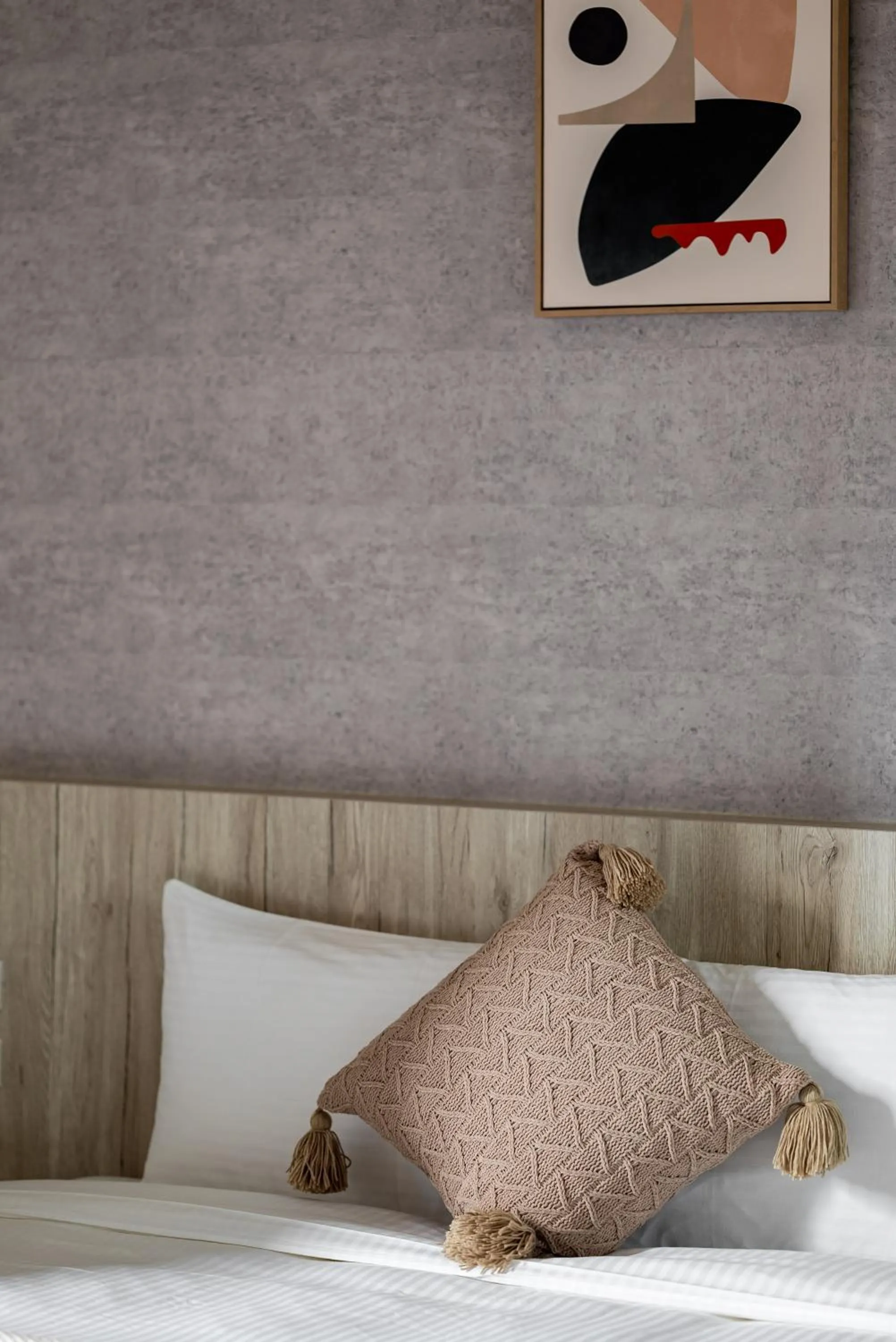 Bed in Penghu SunSea Hall