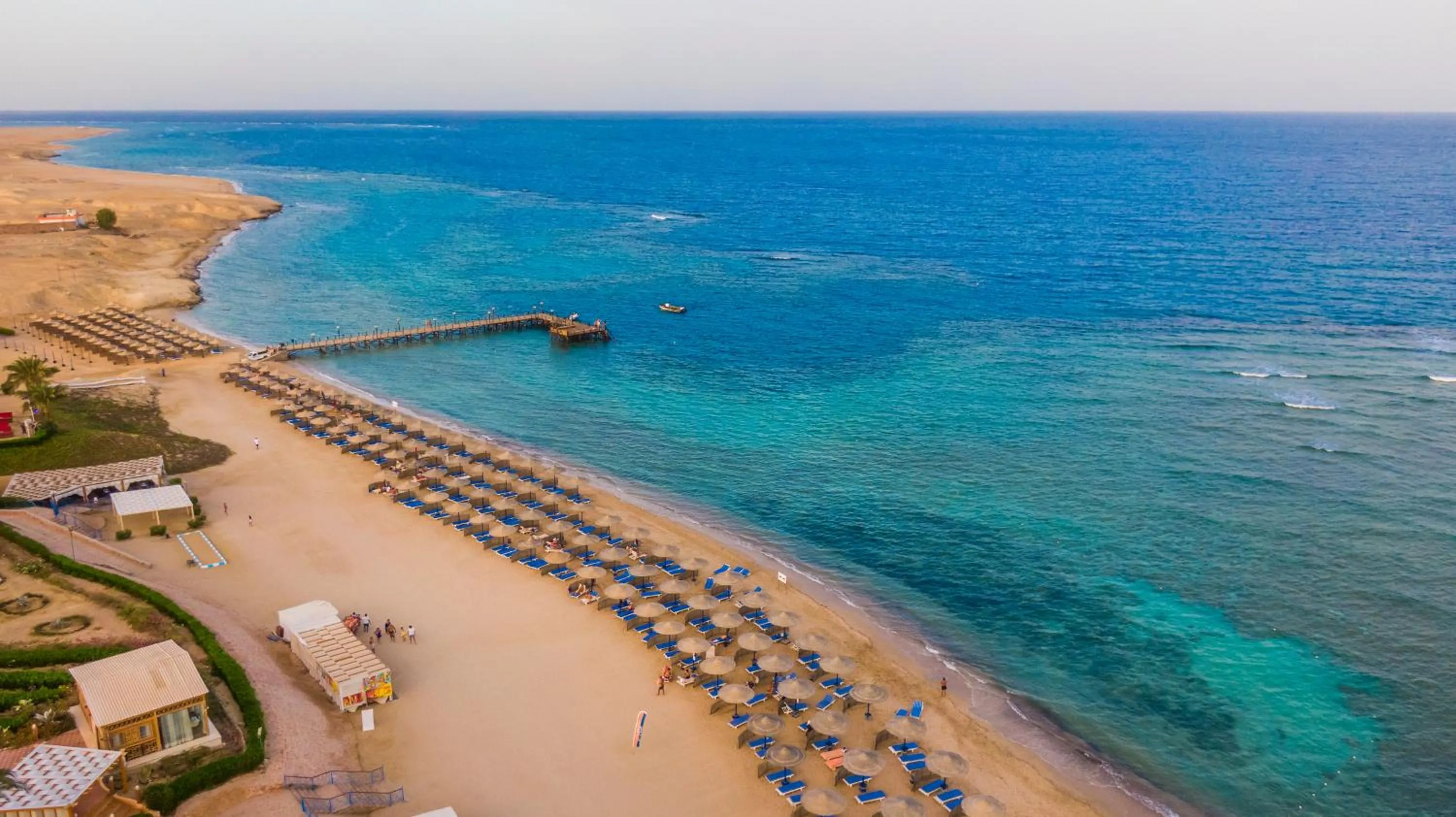 Beach in Fantazia Resort Marsa Alam