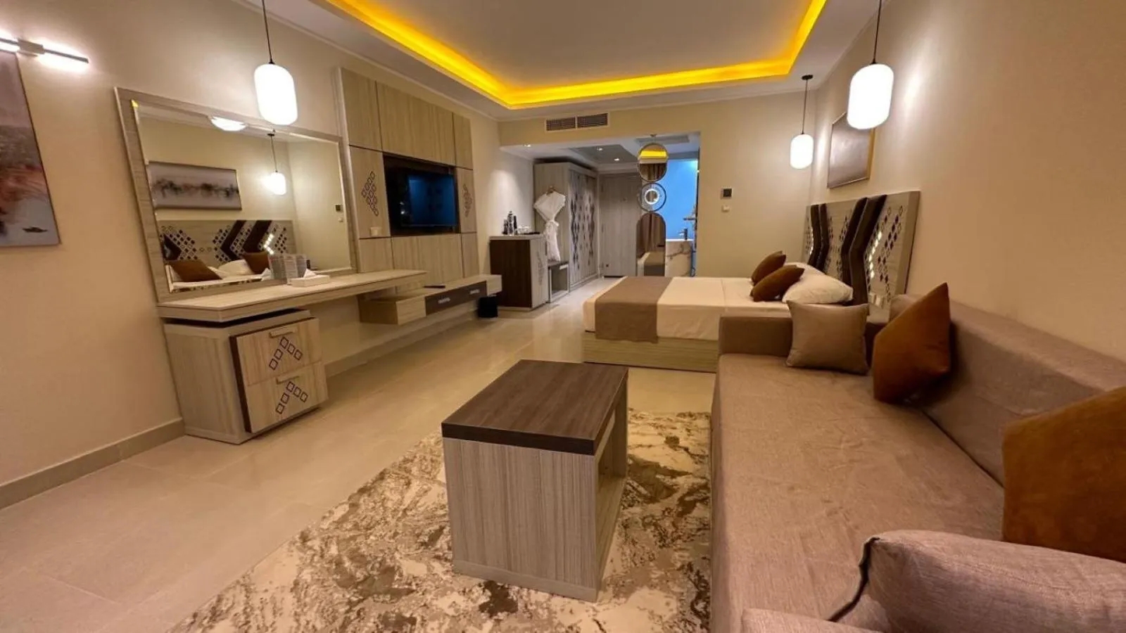 Bedroom in Fantazia Resort Marsa Alam