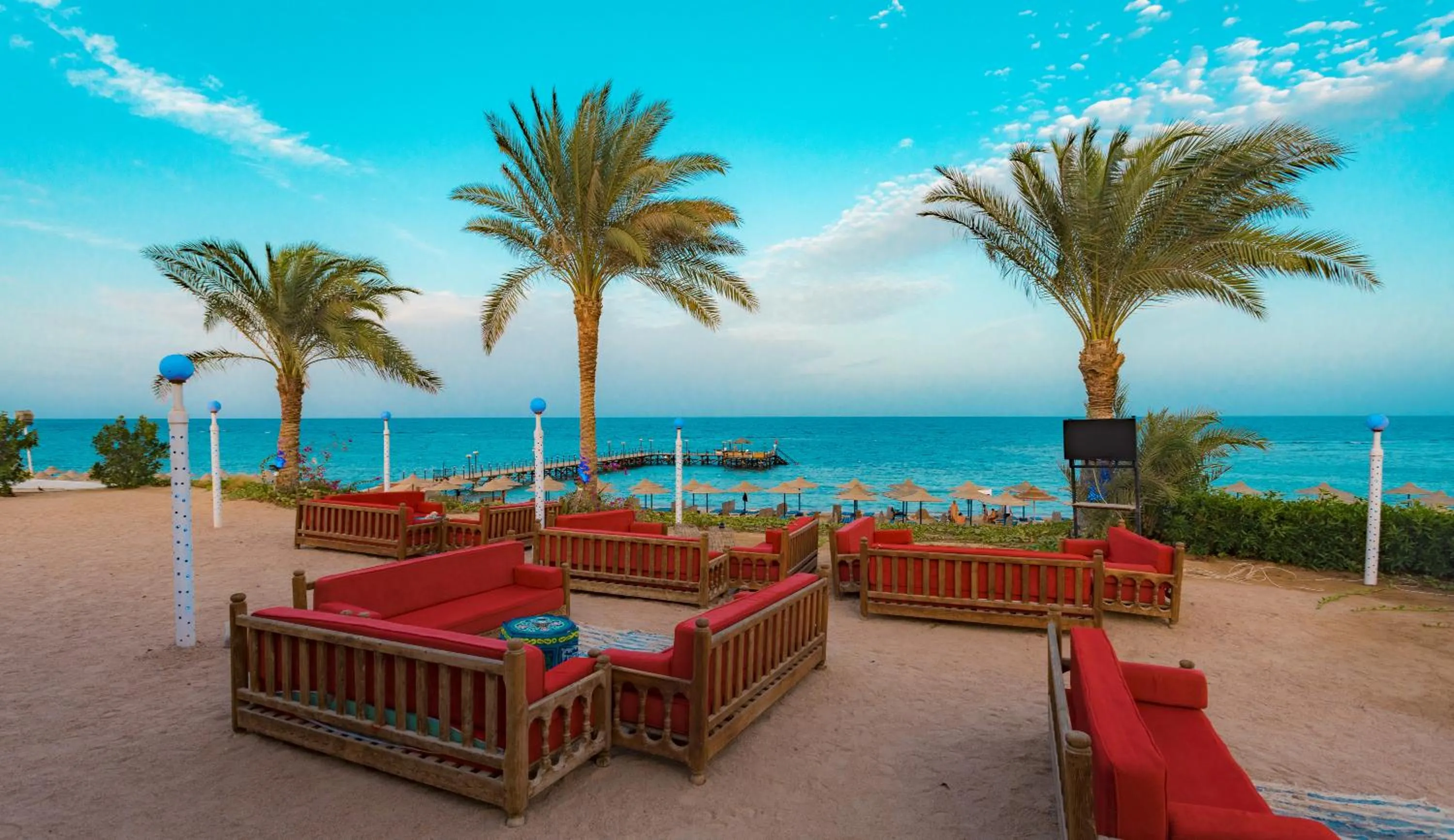 Sea view in Fantazia Resort Marsa Alam