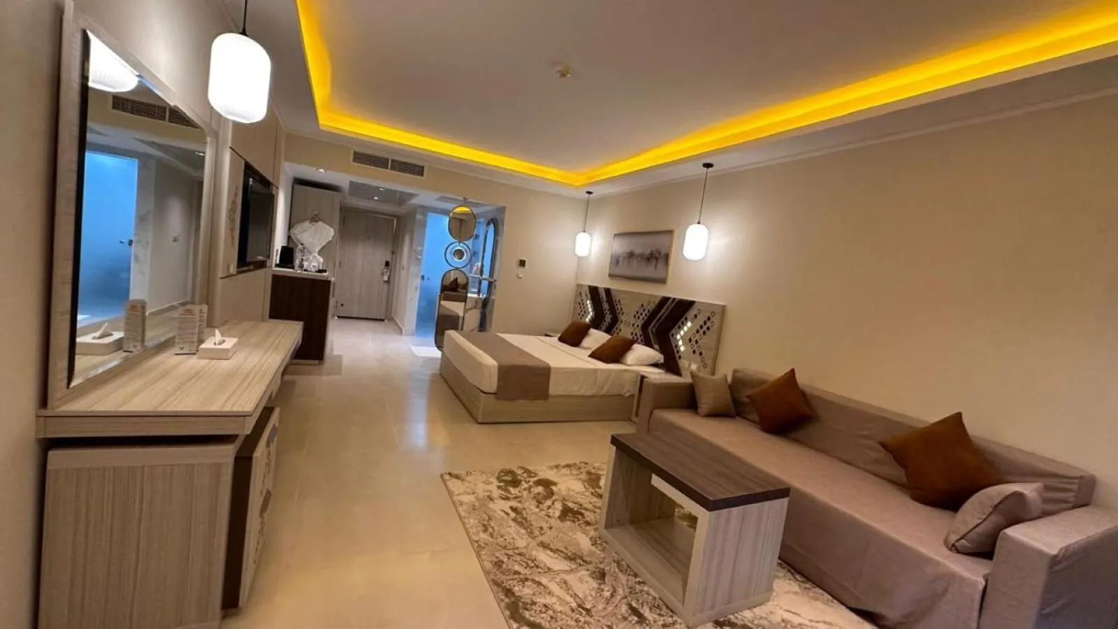 Bedroom in Fantazia Resort Marsa Alam