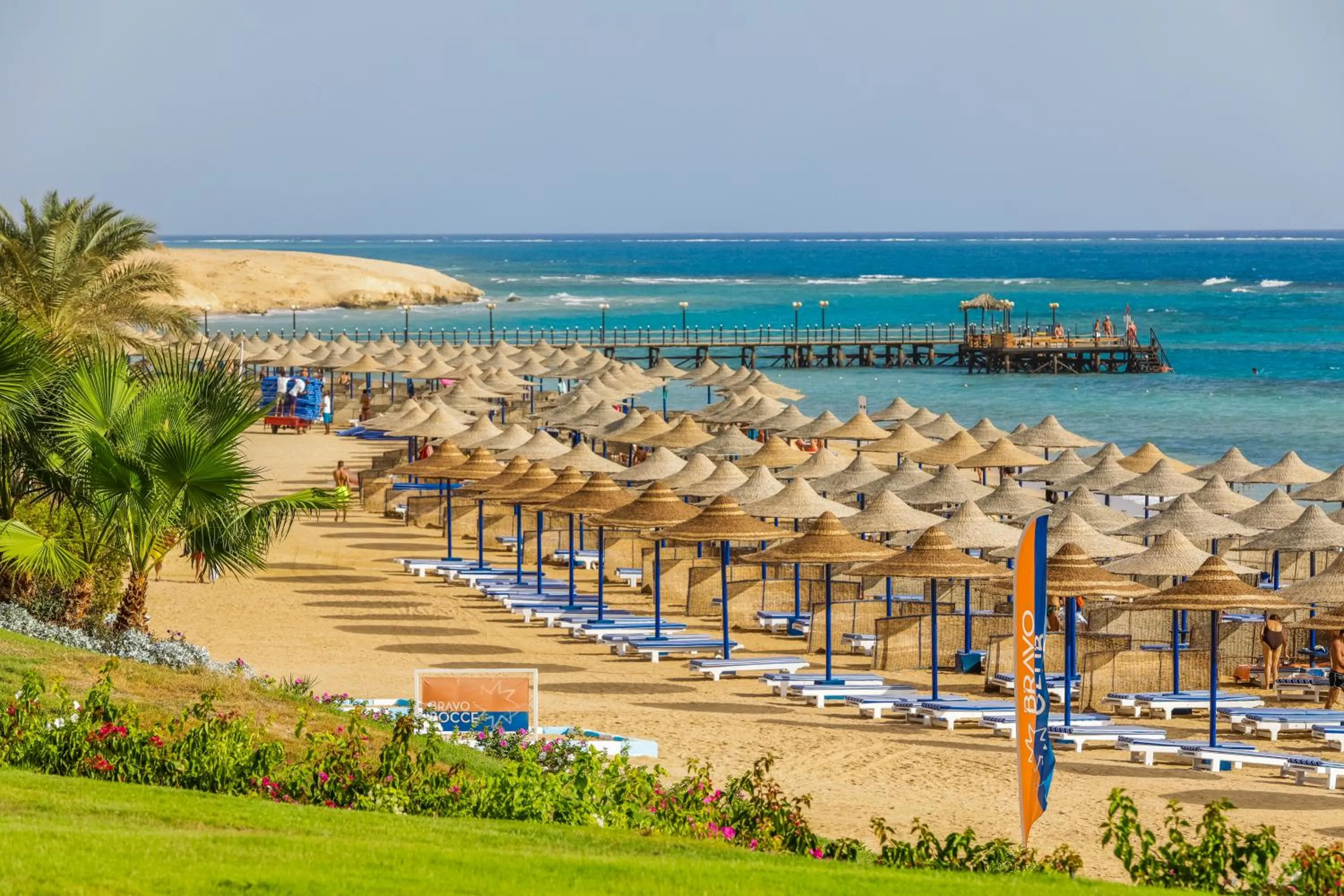 Beach in Fantazia Resort Marsa Alam