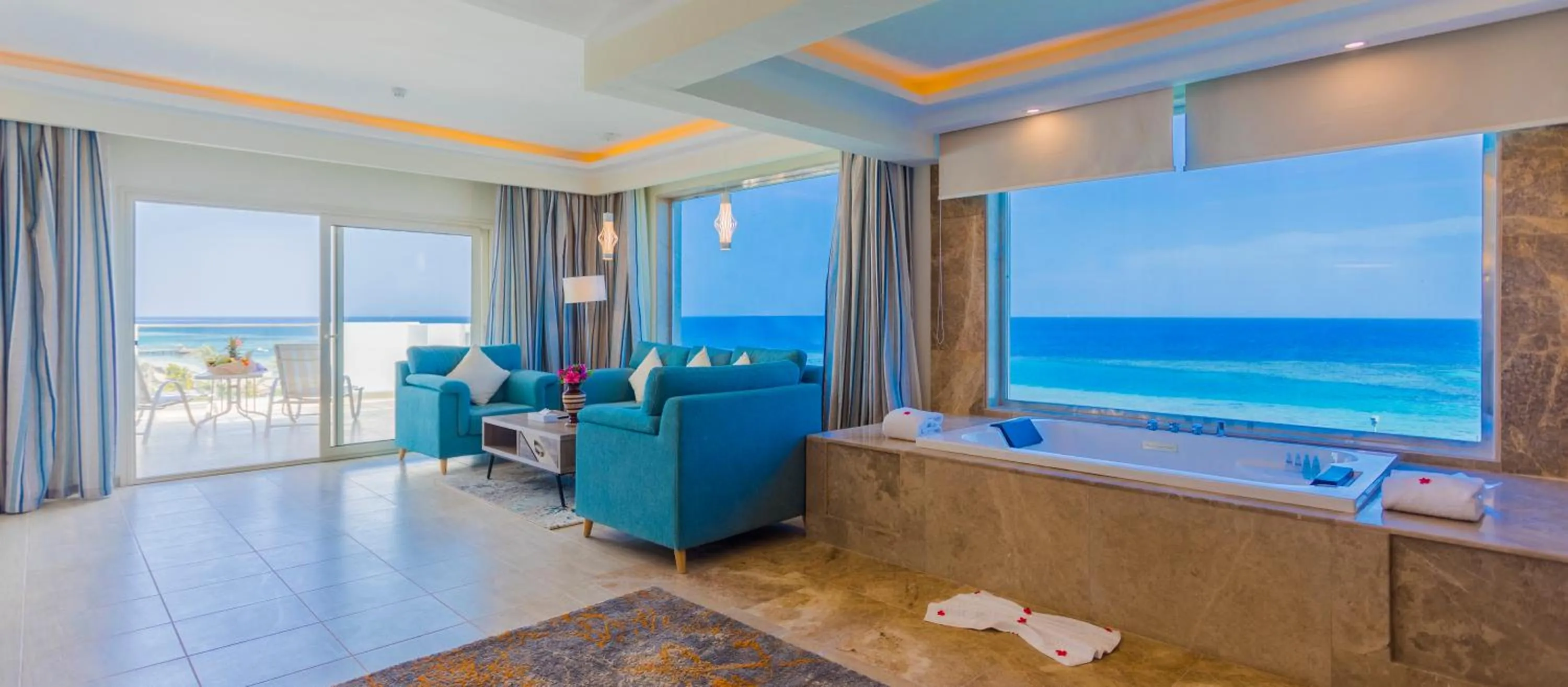 Bed in Fantazia Resort Marsa Alam