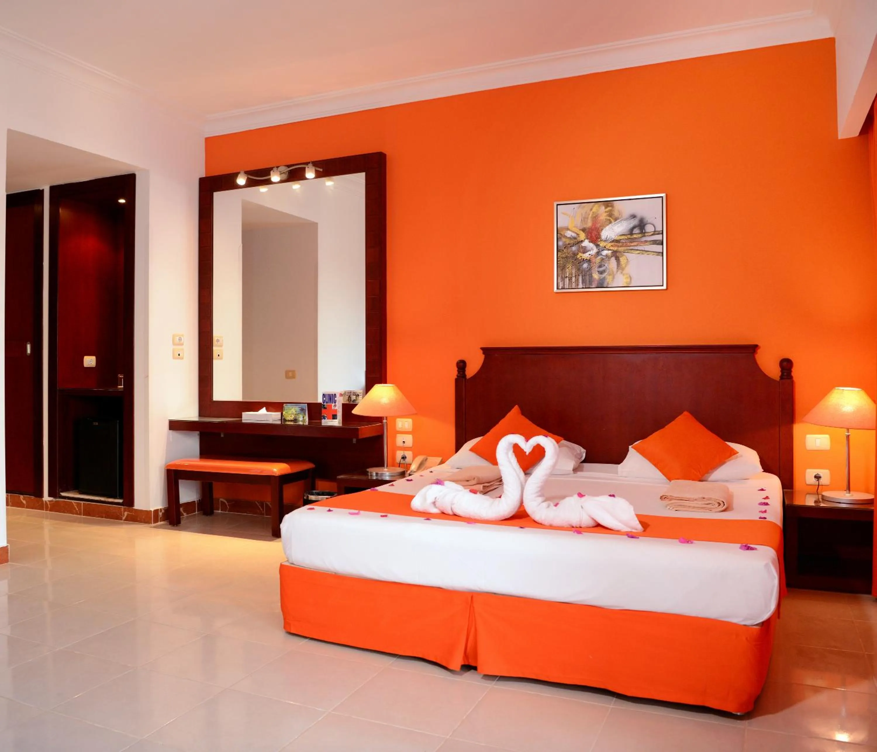 Bedroom, Bed in Fantazia Resort Marsa Alam