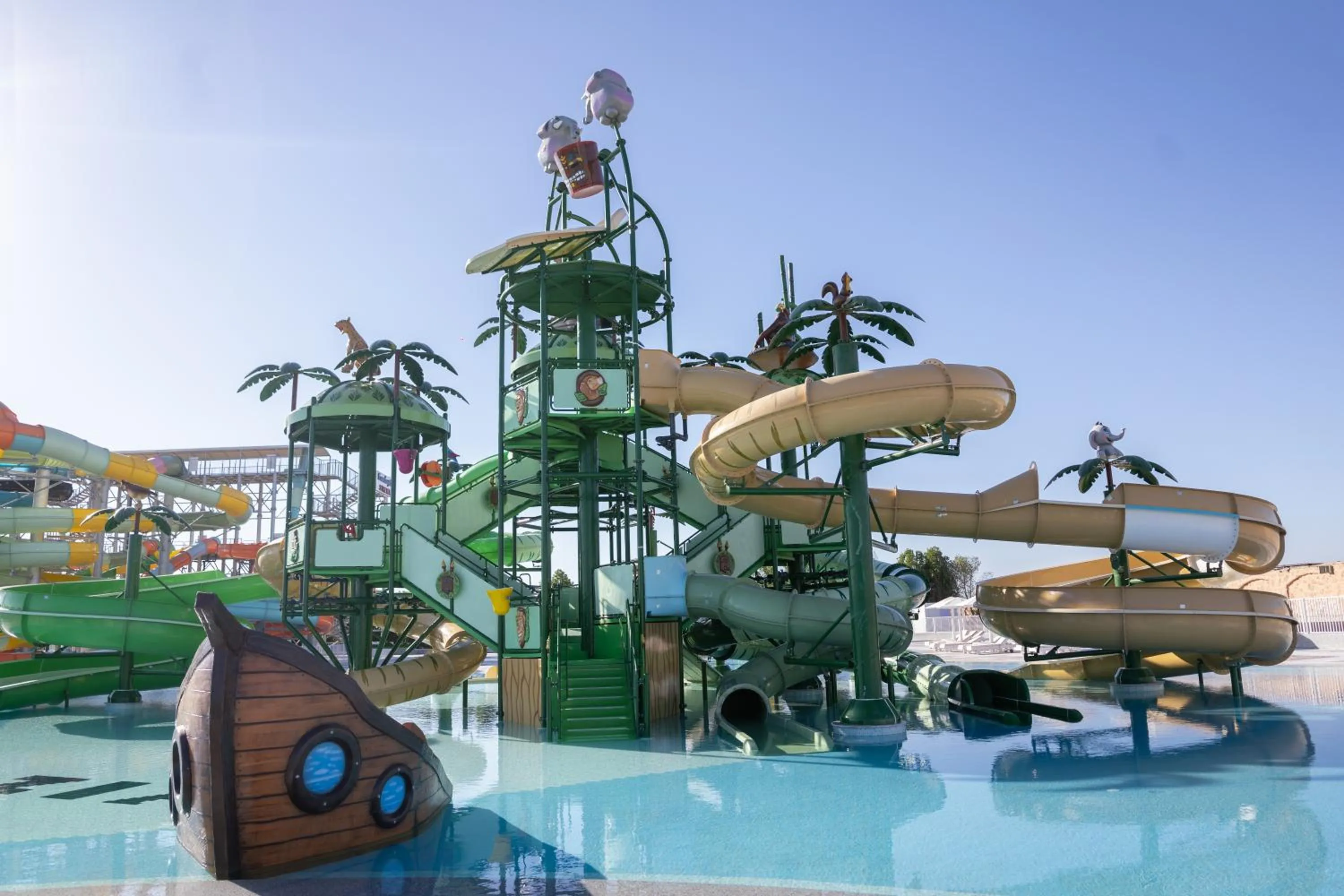 Aqua park in Fantazia Resort Marsa Alam