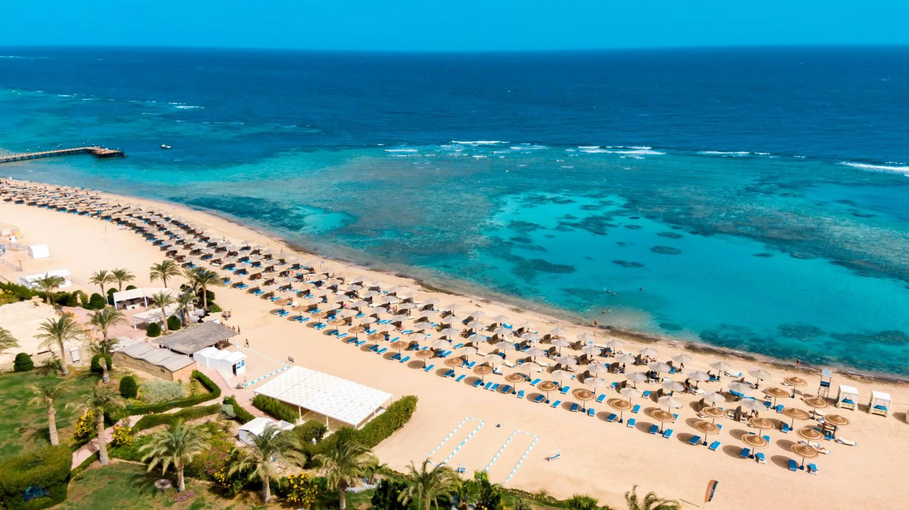 Beach in Fantazia Resort Marsa Alam