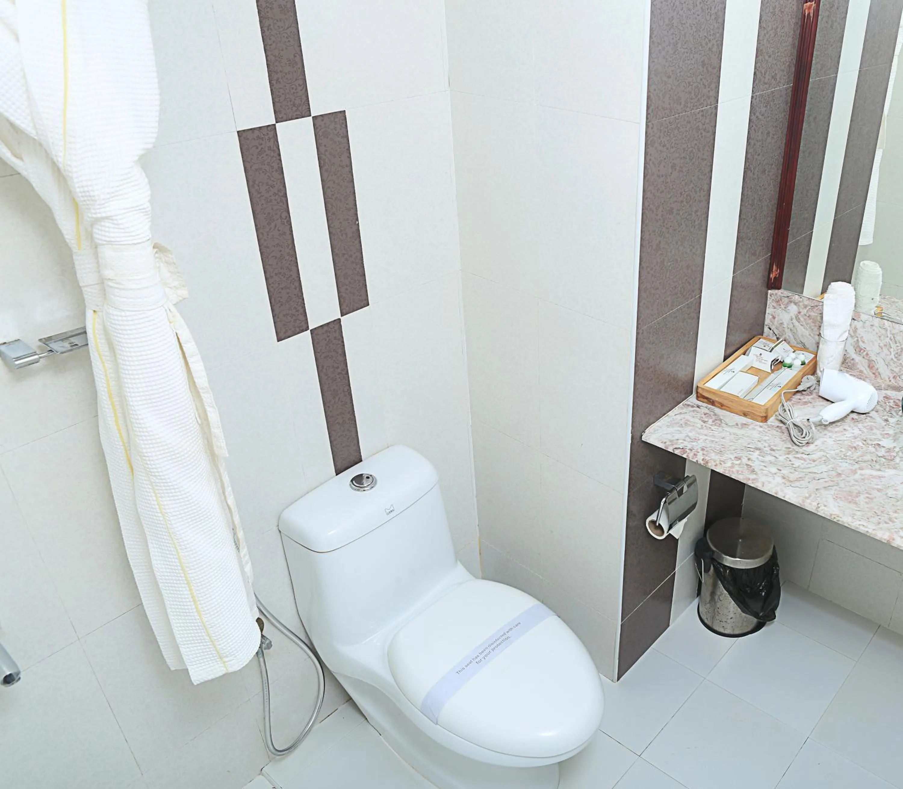 Toilet in AQUARIA THE BOUTIQUE RESORT