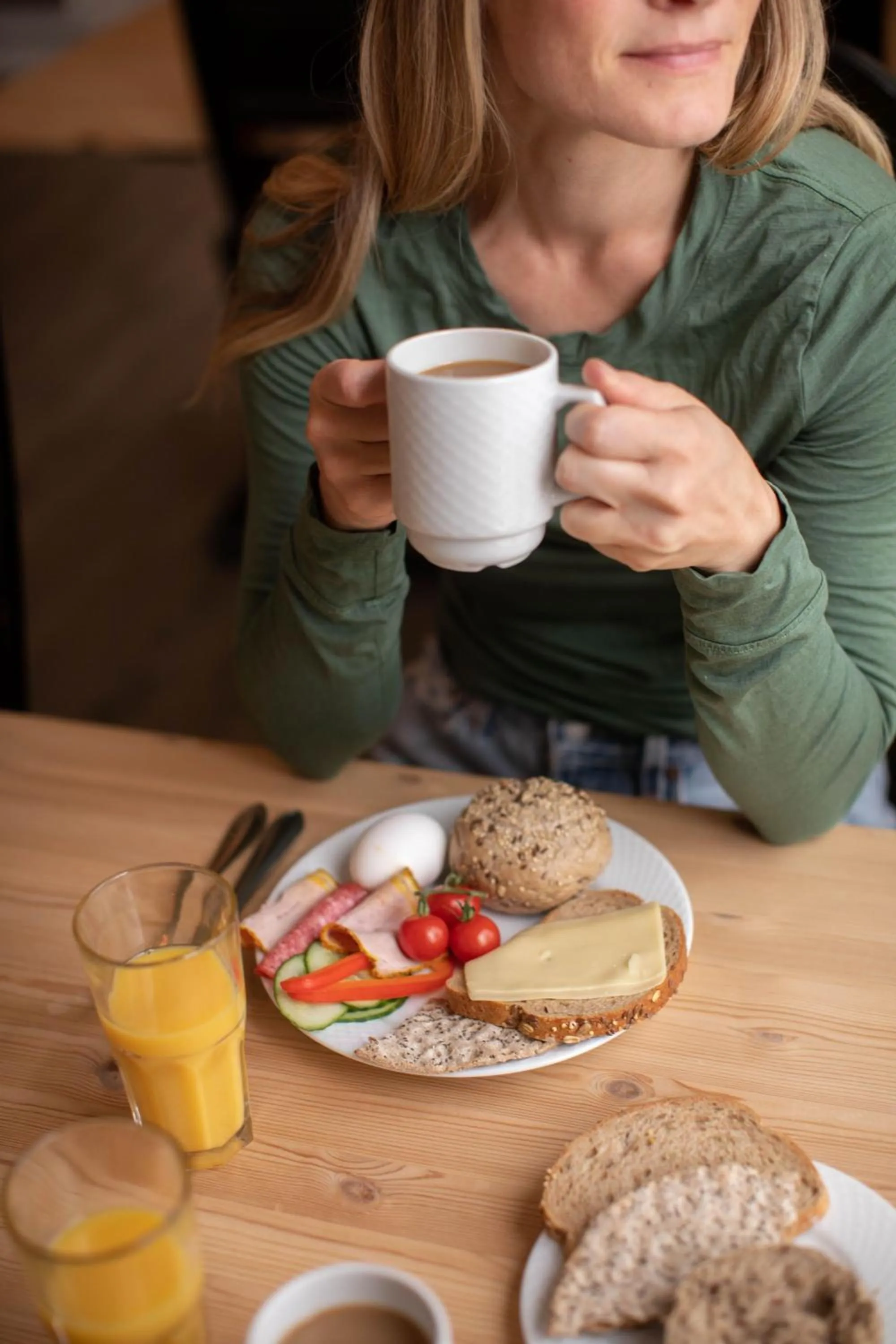 Food and drinks in Dale-Gudbrands Gard by Frich`s