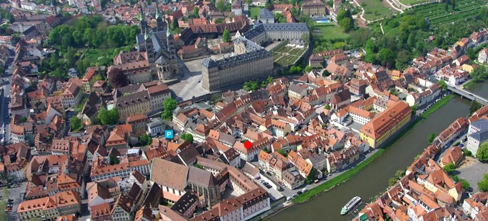 Bird's eye view in Palais Schrottenberg