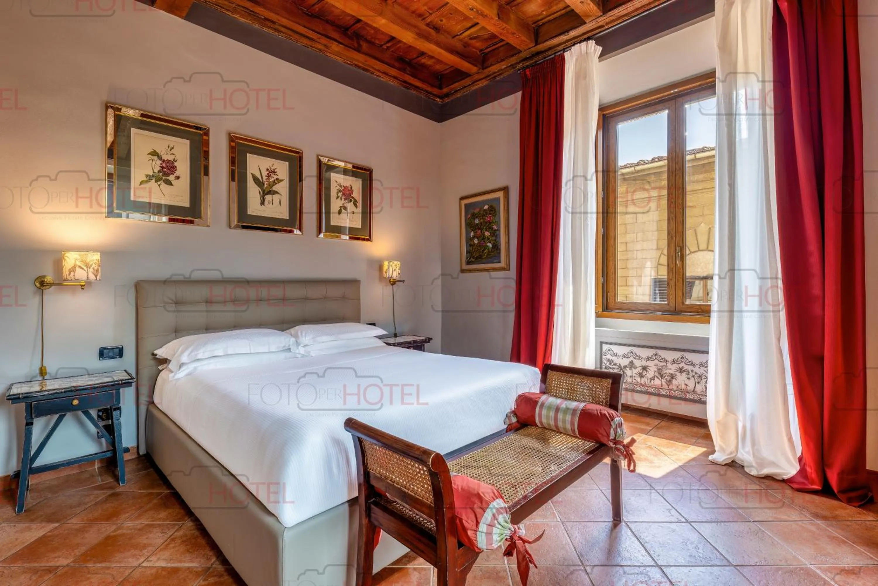 Bed in Antica Dimora De' Benci