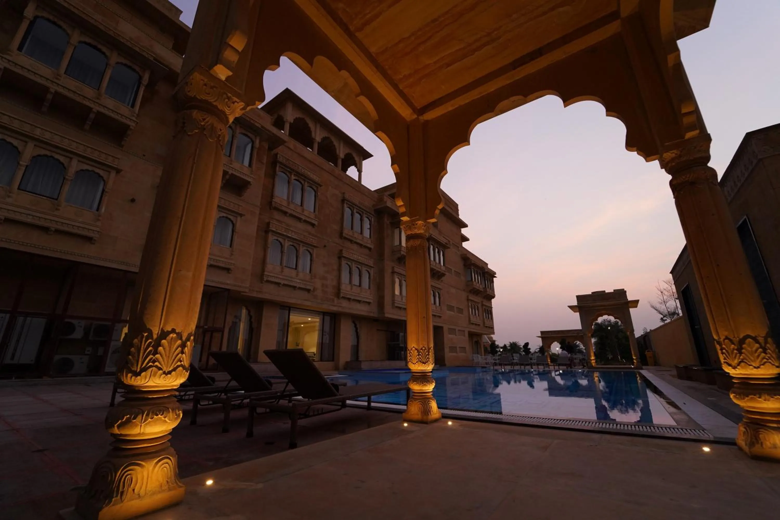 Swimming pool in Sahdev Bagh