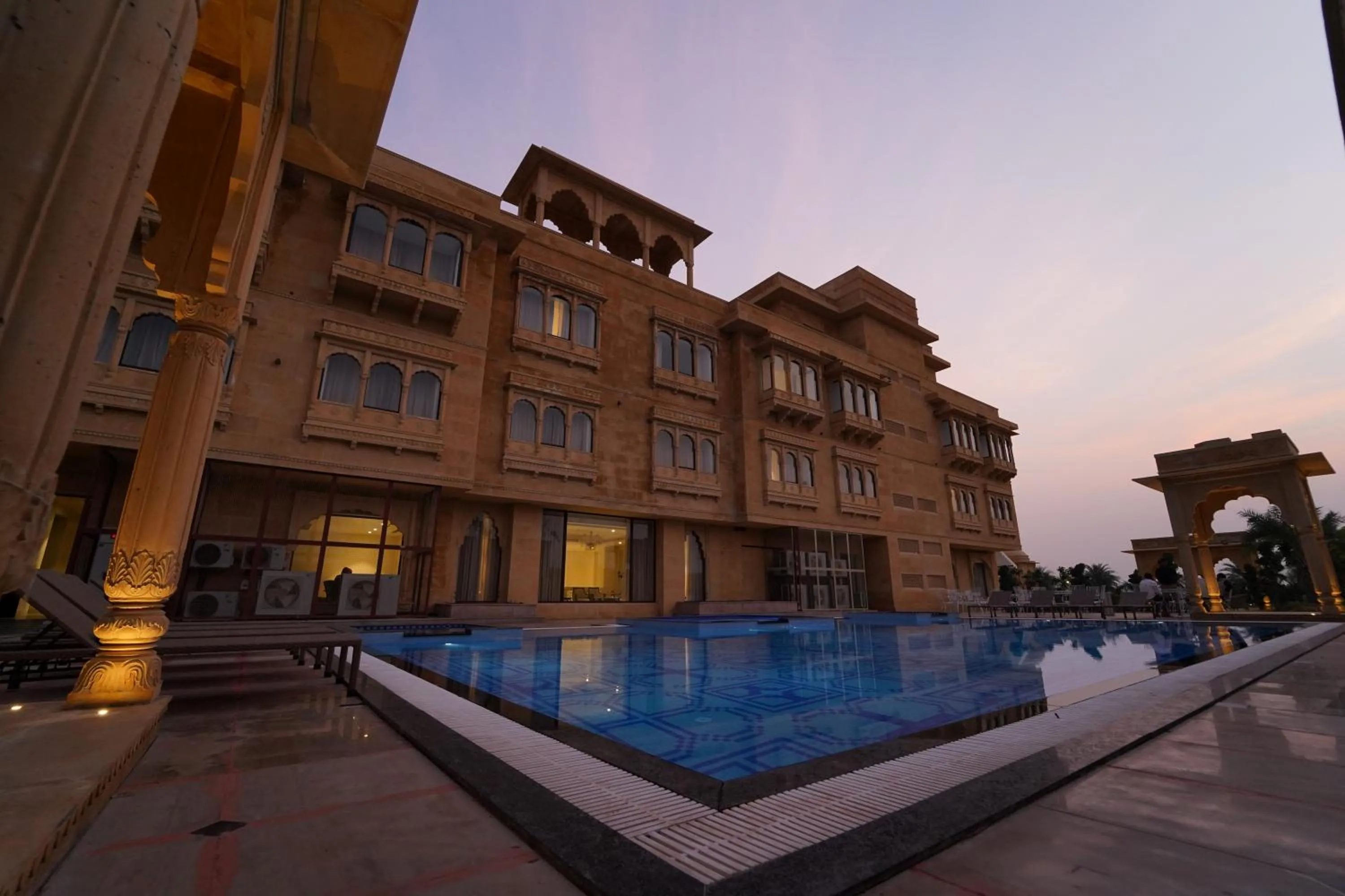 Swimming pool in Sahdev Bagh