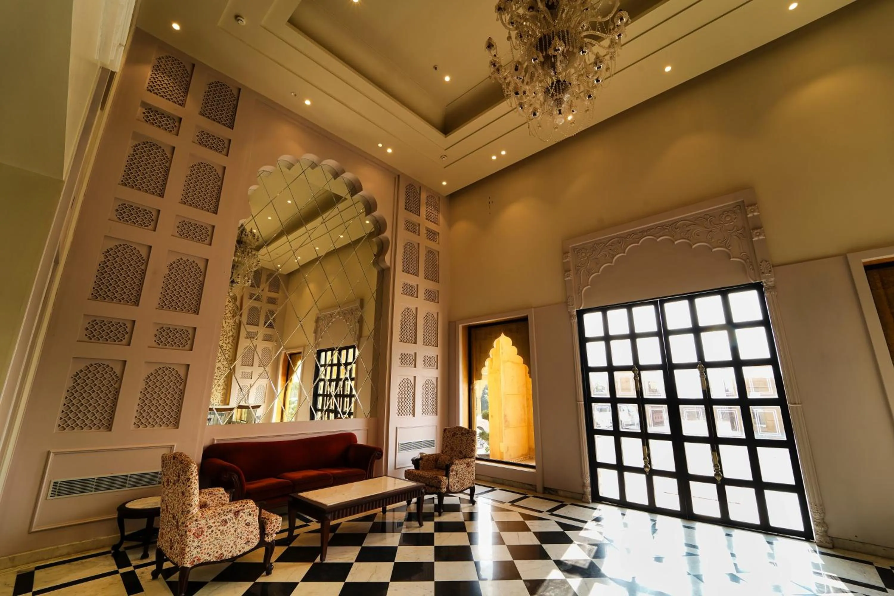 Lobby or reception in Sahdev Bagh