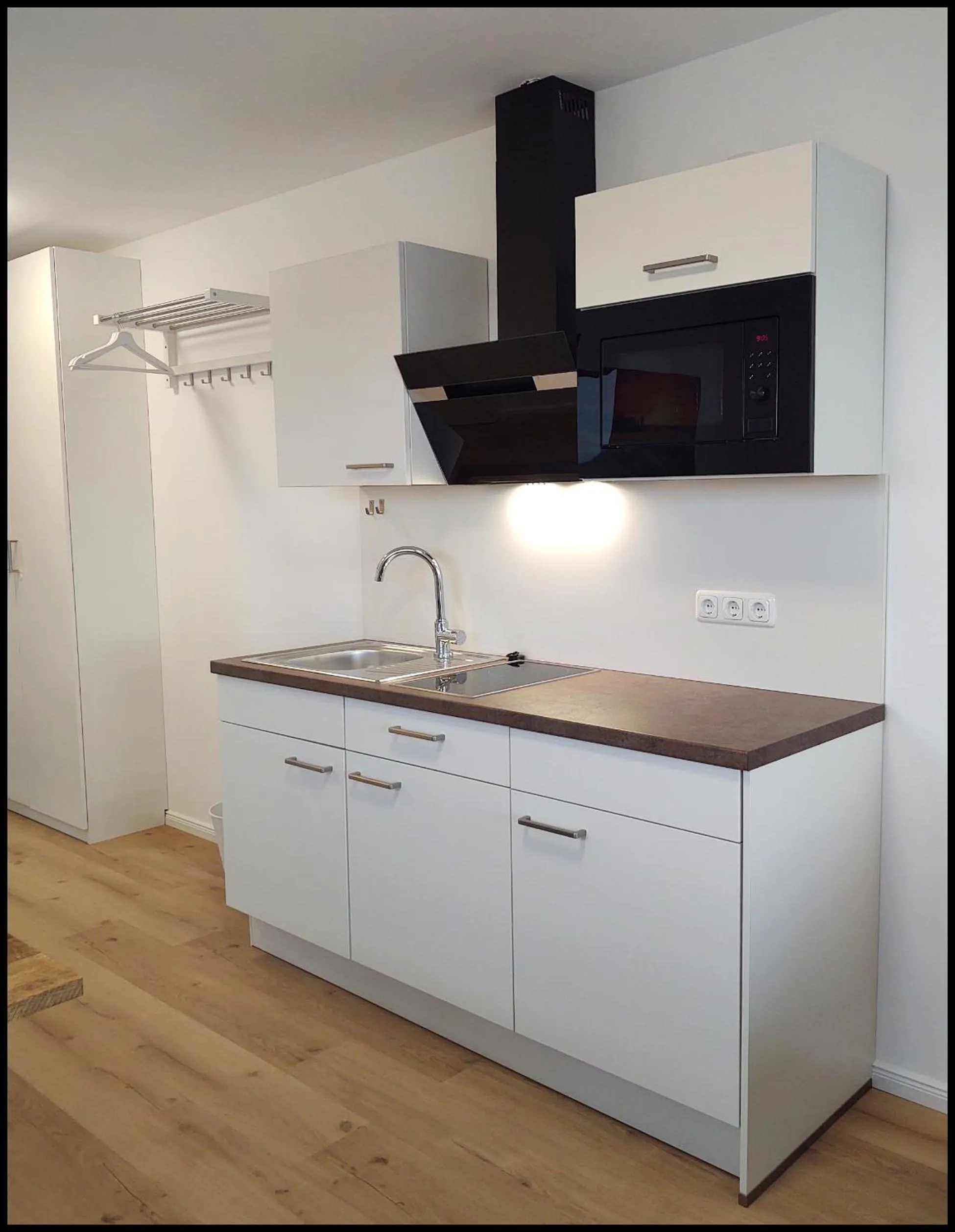 Kitchen or kitchenette in Fernweg Apartments