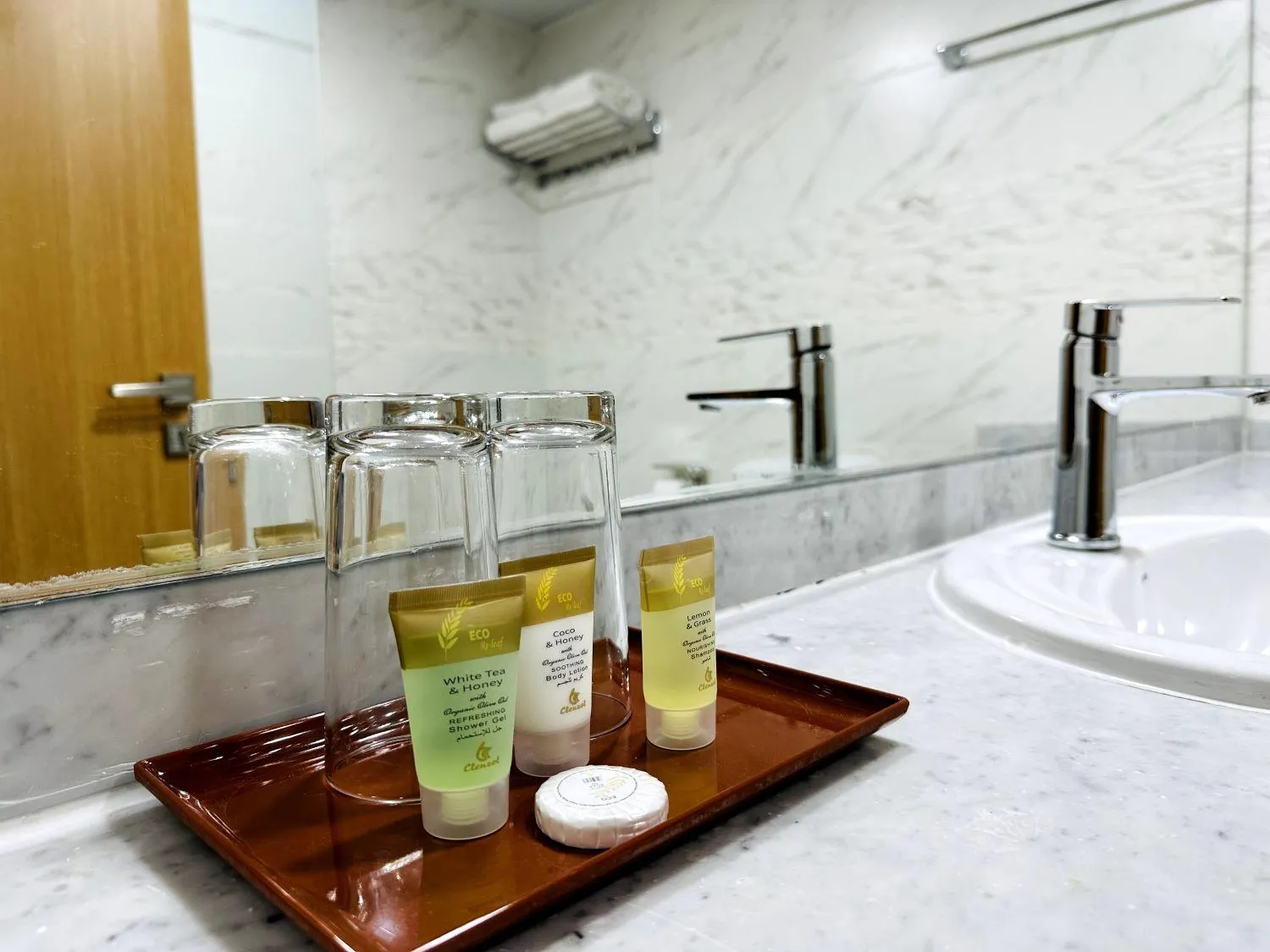 Bathroom in York International Hotel