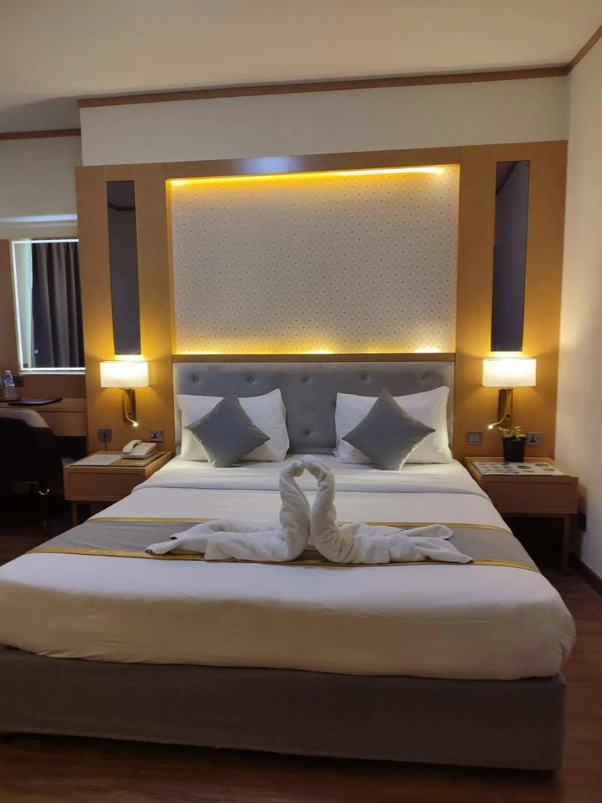 Bed in York International Hotel