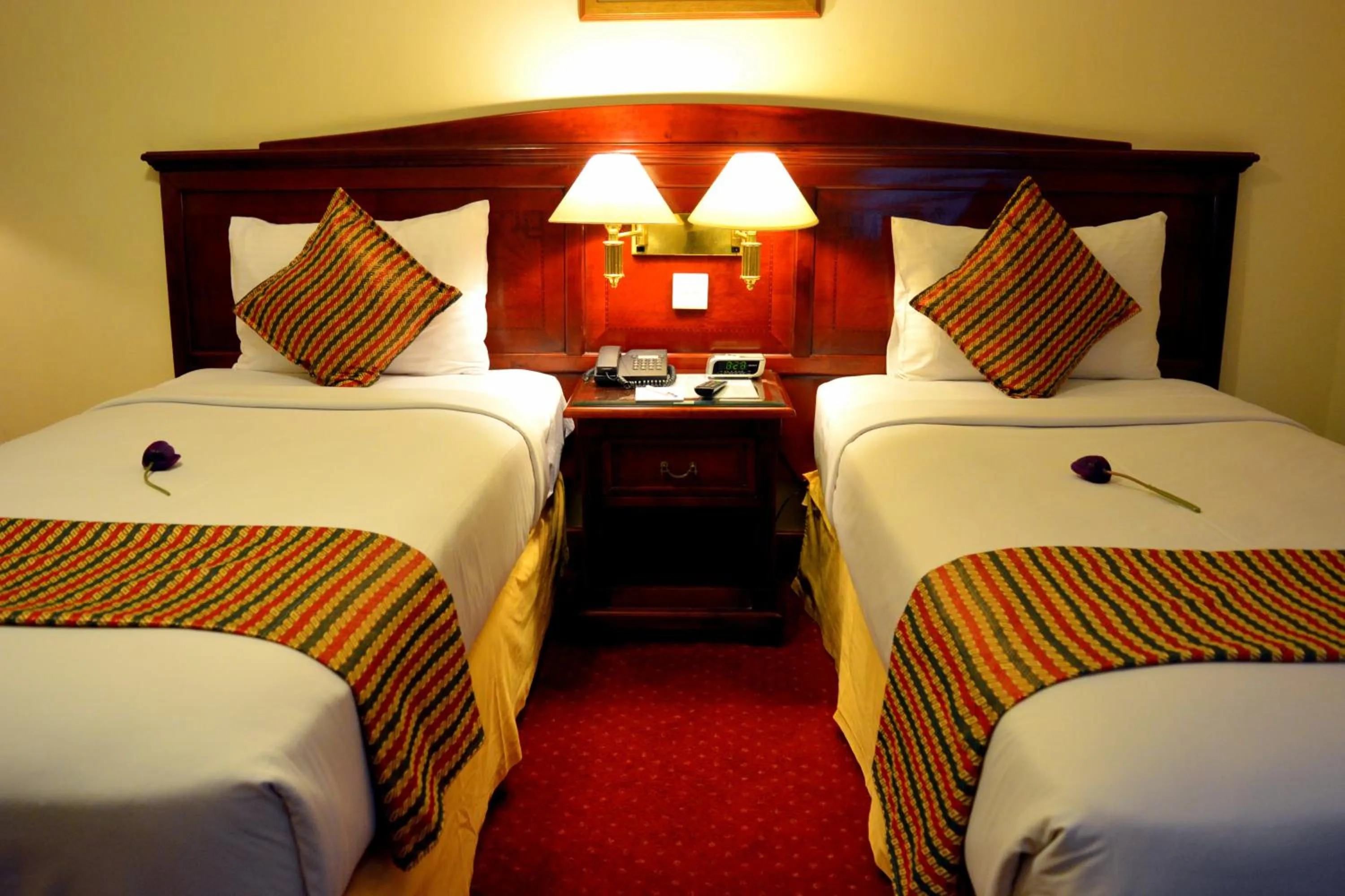 Bed in York International Hotel