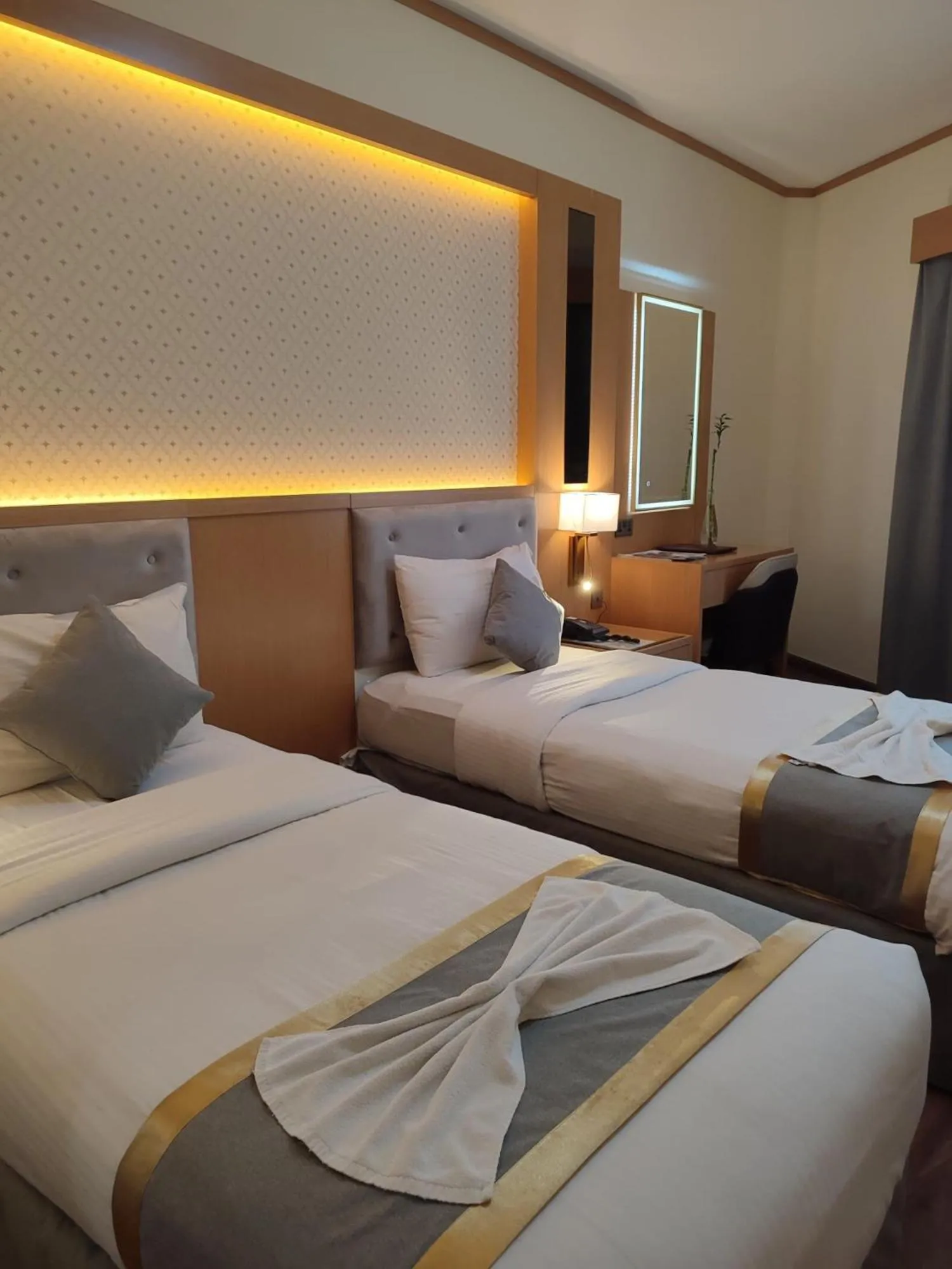 Bed in York International Hotel