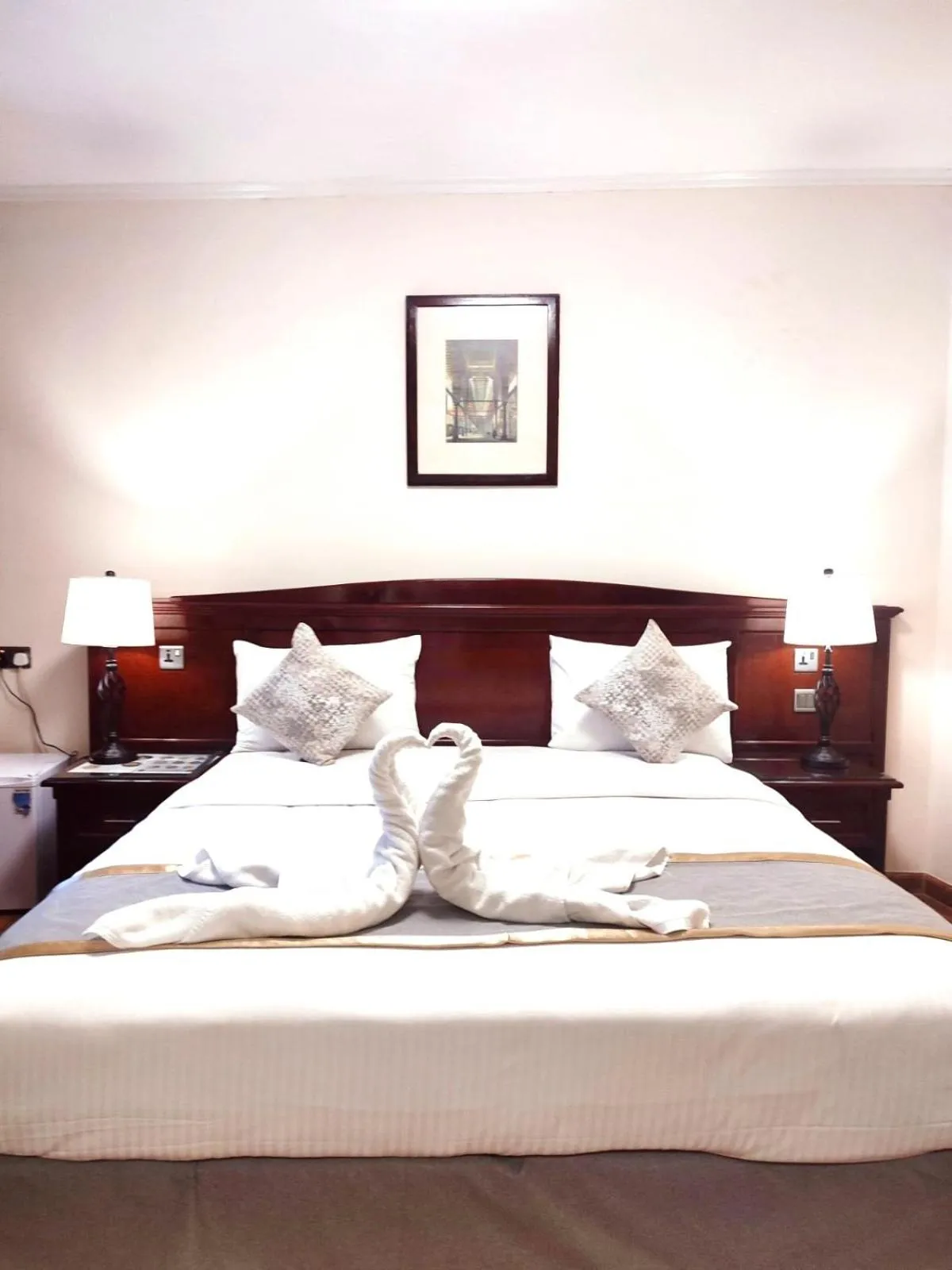 Bed in York International Hotel