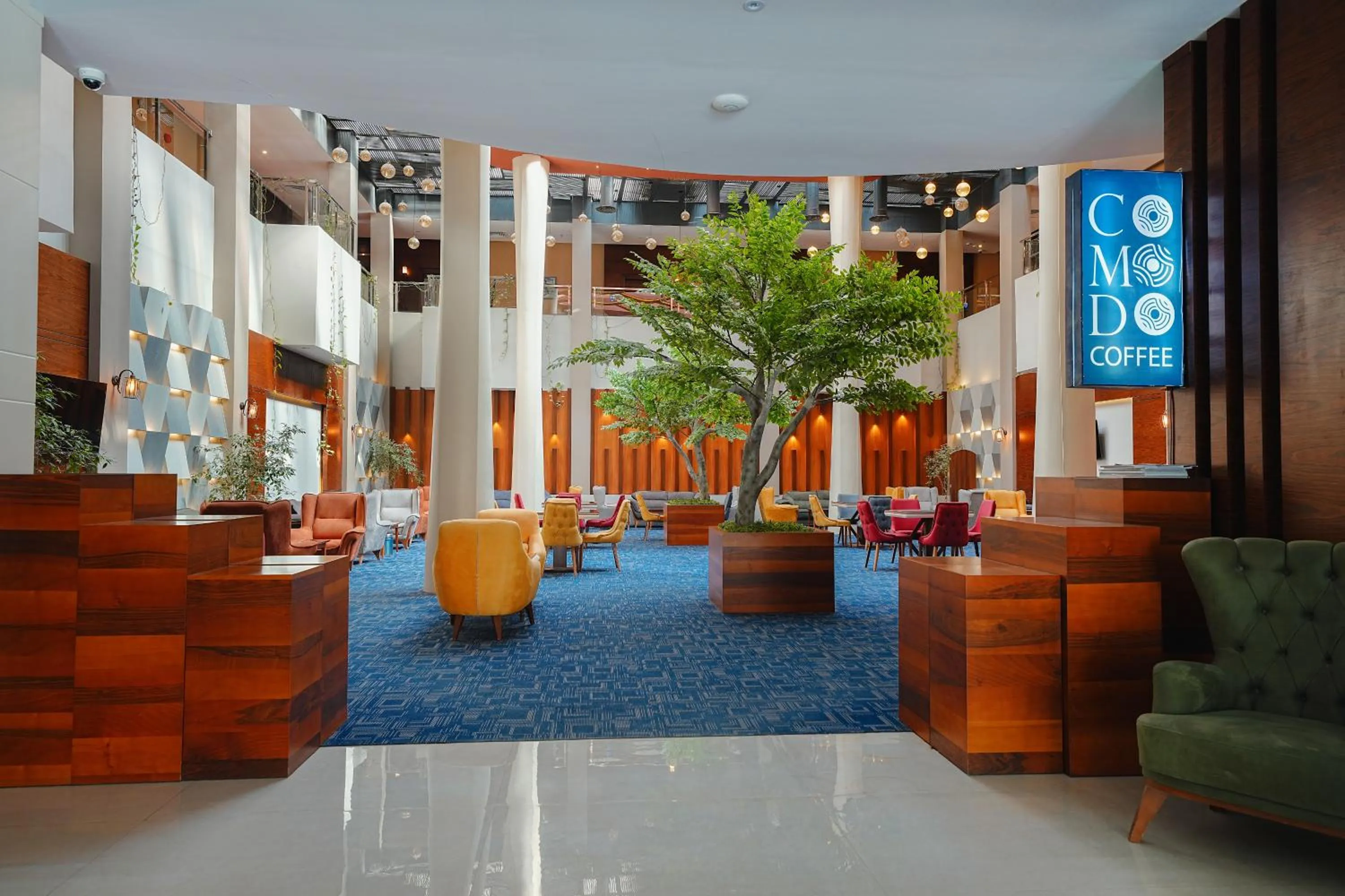 Lobby or reception in Celine Home Serviced Apartment Al Malqa