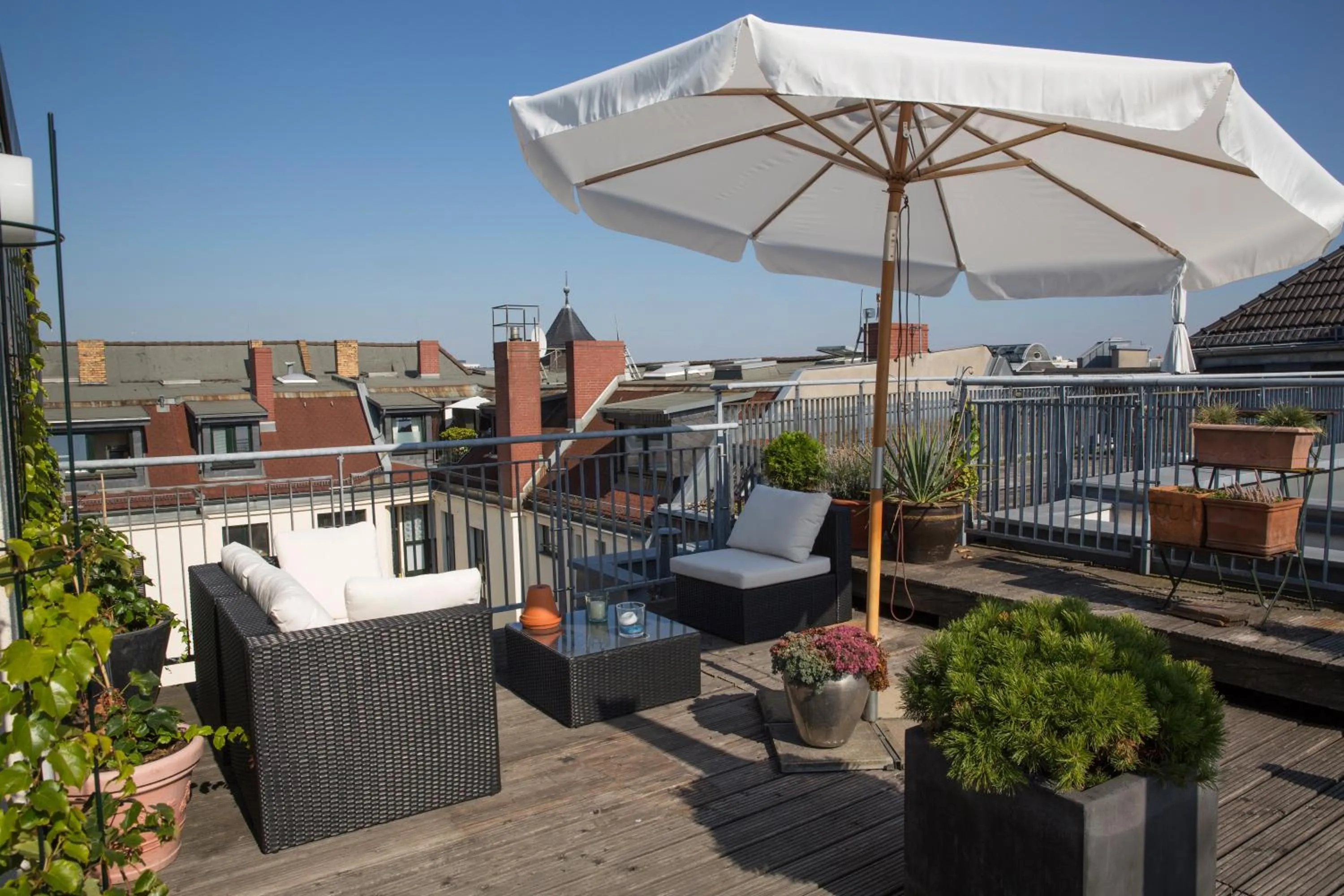 Balcony/Terrace in Hotel Art Nouveau am Kurfürstendamm