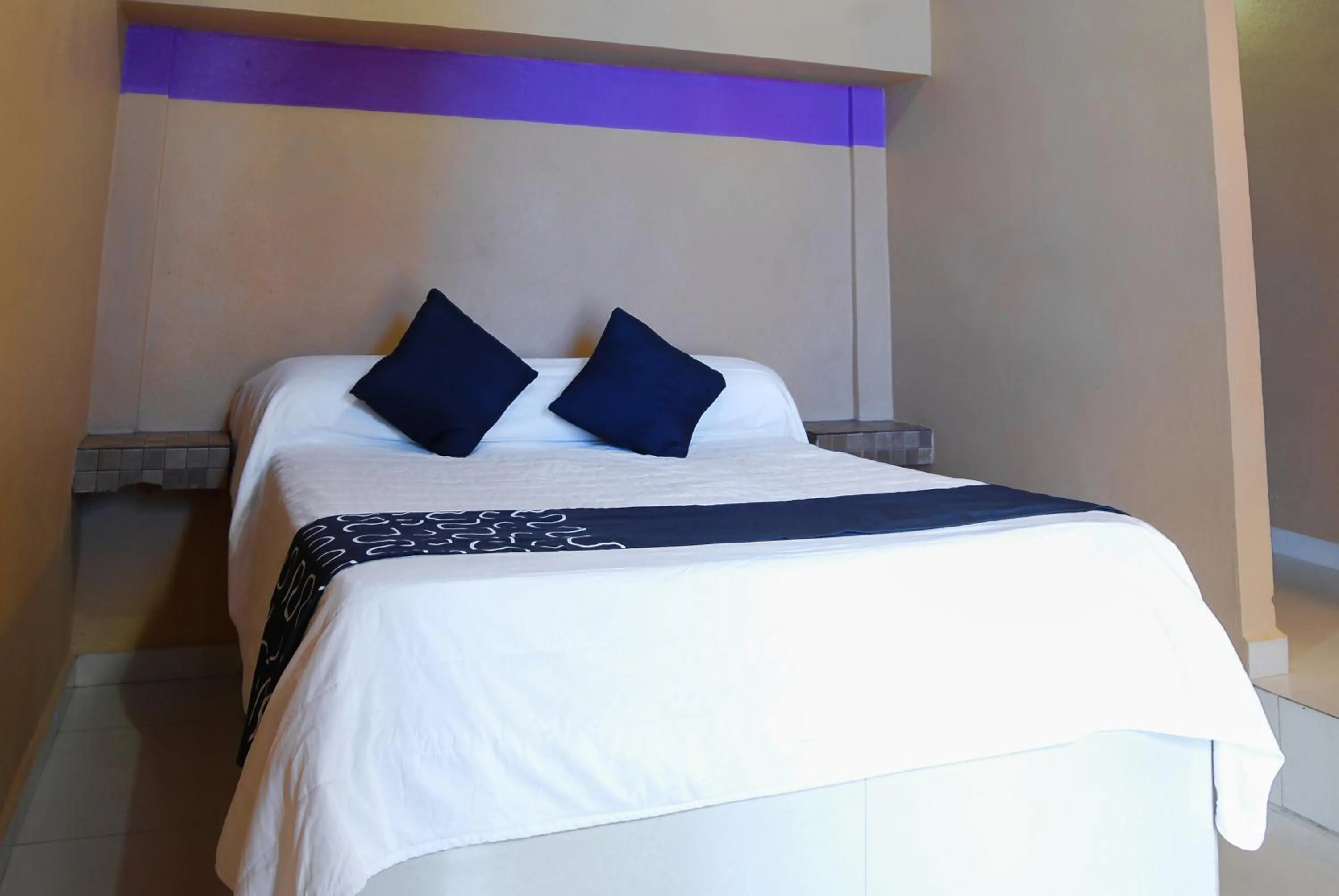 Bed in Hotel Platino