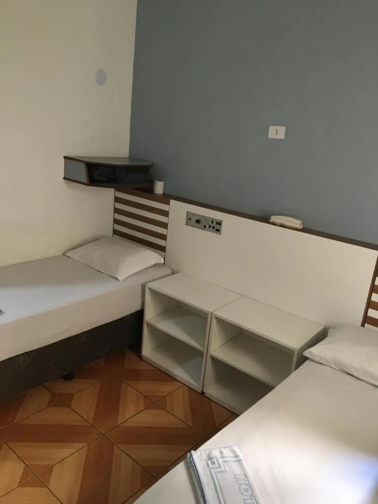 Bed in Hotel Novo Santa Cruz