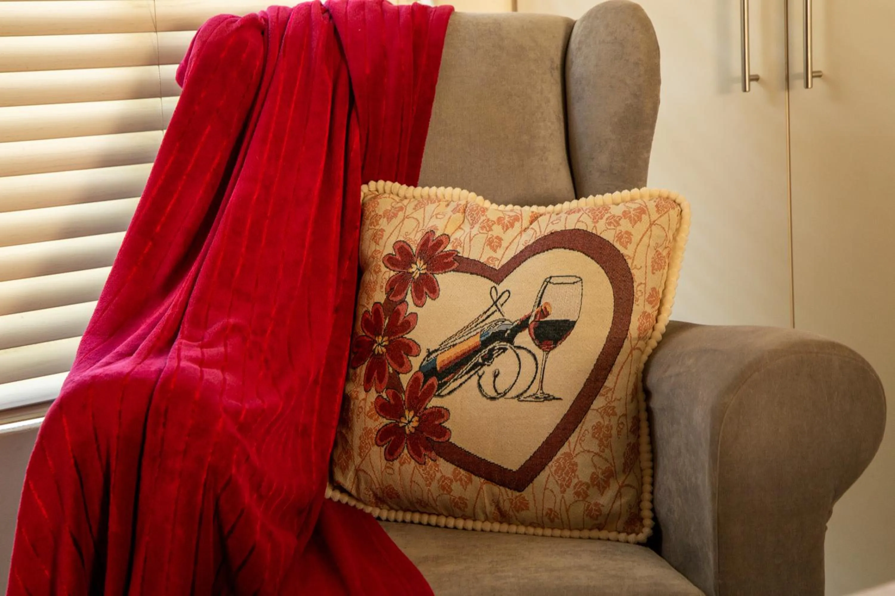 Seating area in Lincoln Cottages BnB & Self-Catering