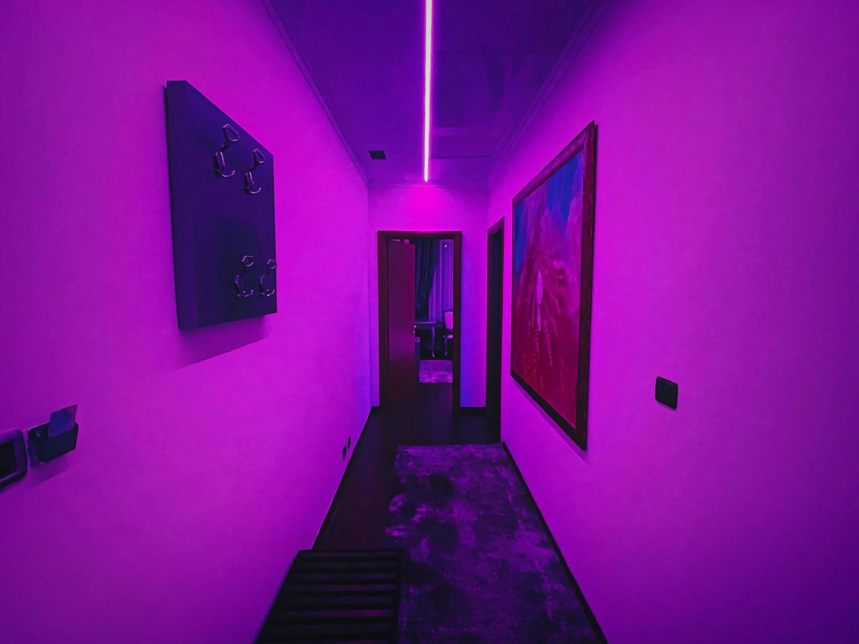 Decorative detail in Hotel Rosa Blu