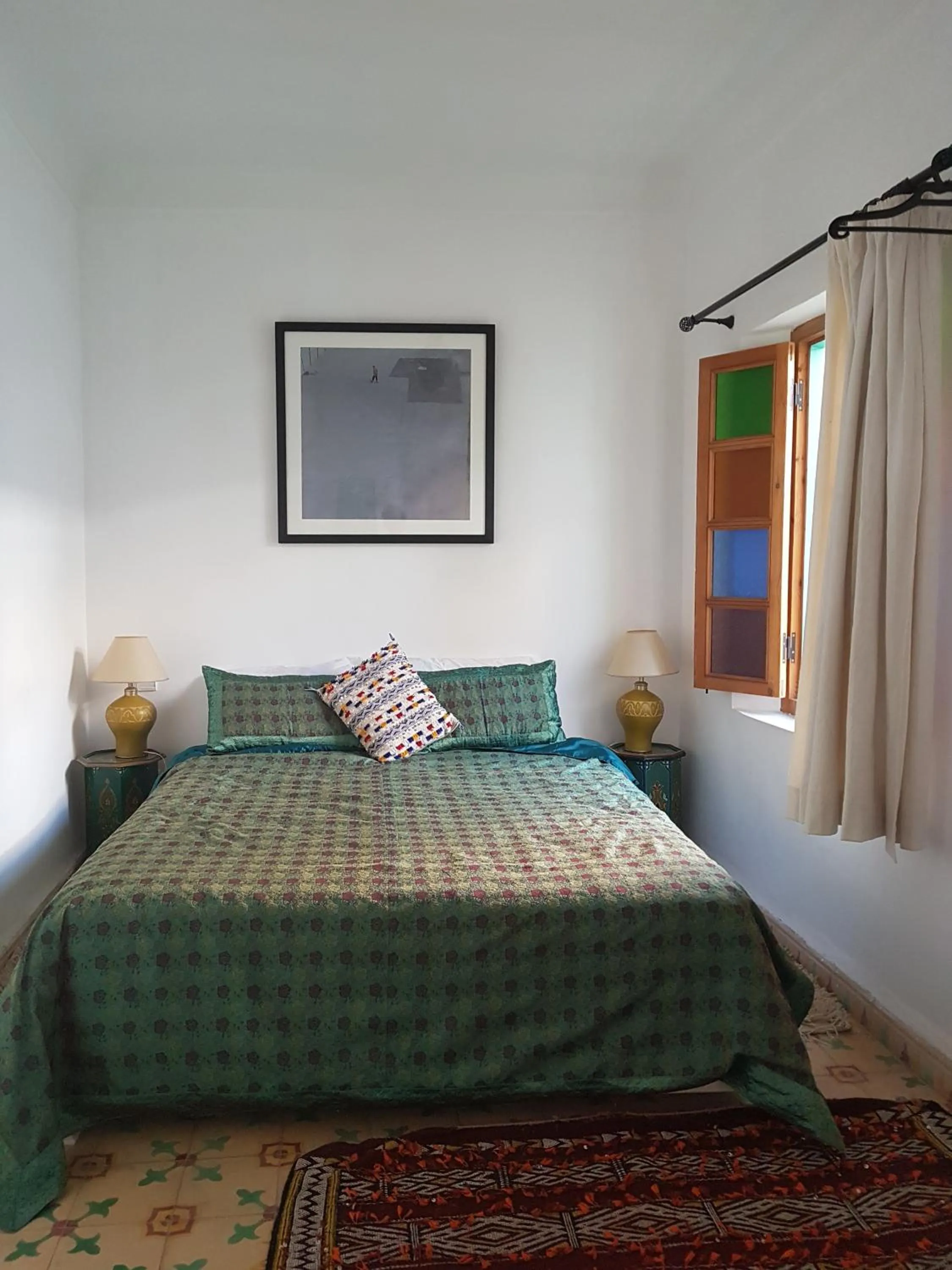 Bed in Riad Dar Aida