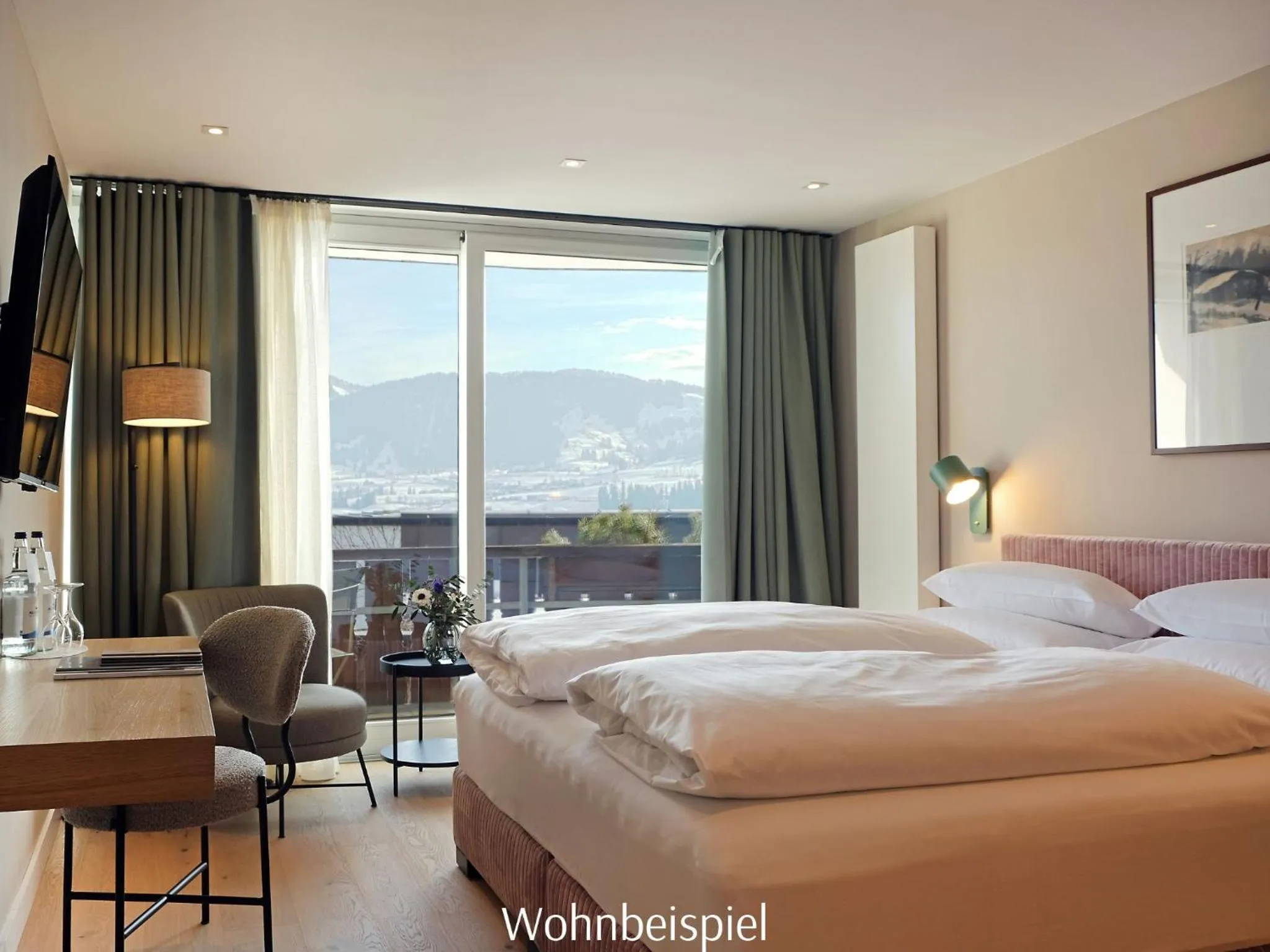 Photo of the whole room, Bed in Allgäu Sonne