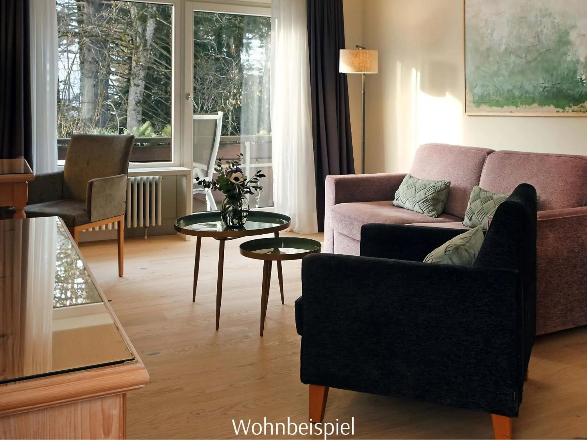 Living room in Allgäu Sonne