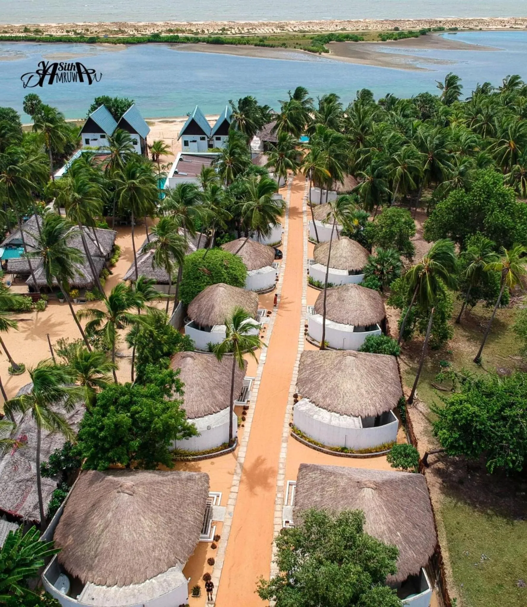 Bird's eye view in The Blue Lagoon Resort Kalpitiya