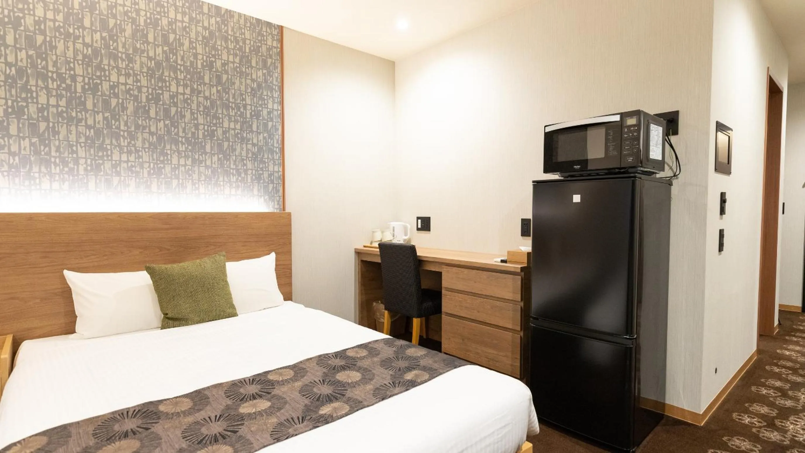 Bed in Chiyokura HOTEL SHUKU Nagoya