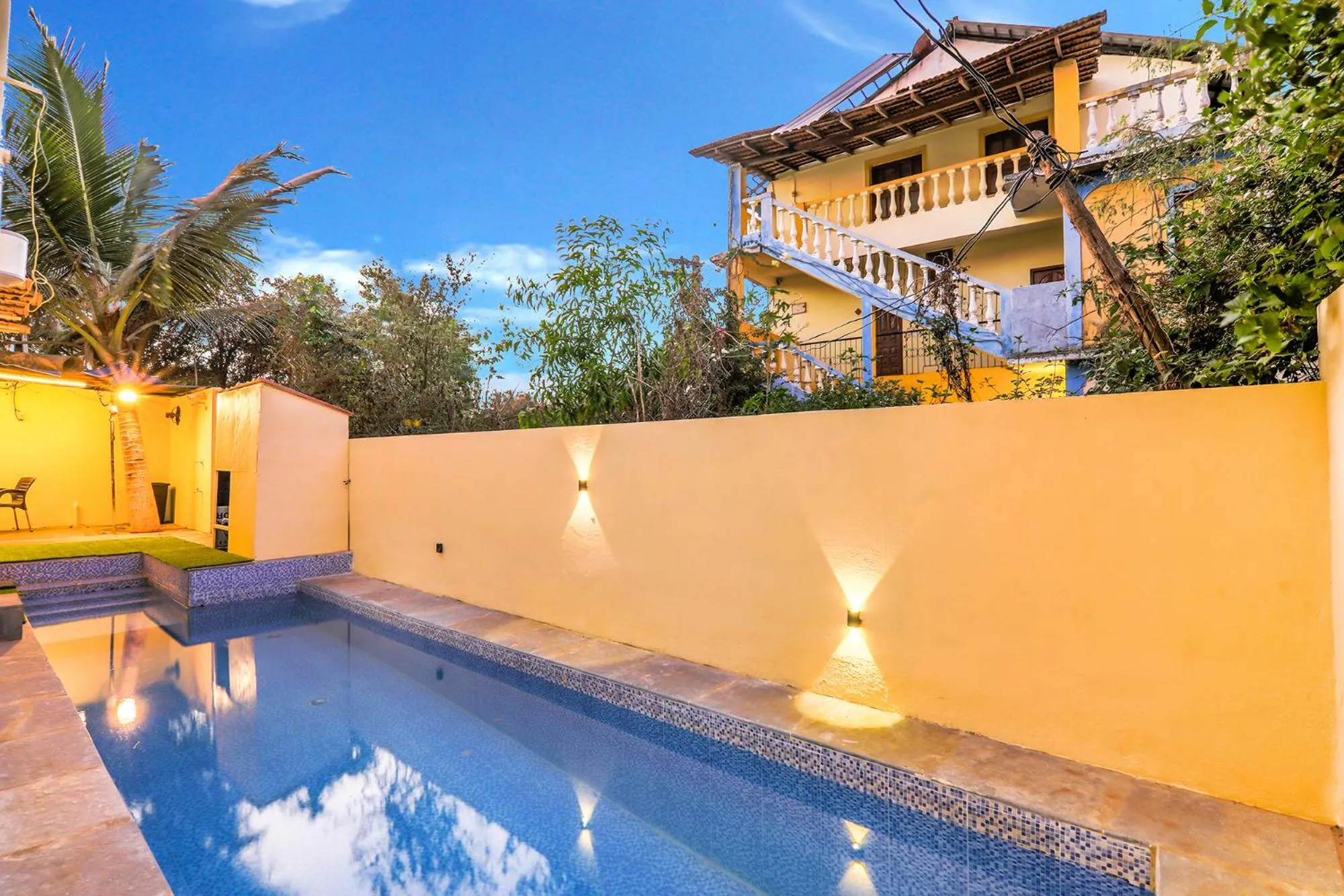 Swimming pool in Via Victoria With Pool - Nr Baga Beach