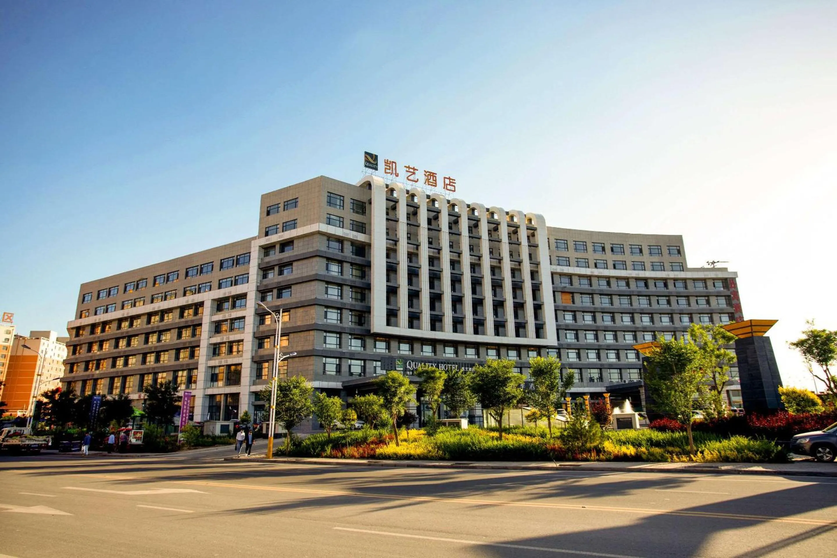Property building in Quality Hotel Zhangye