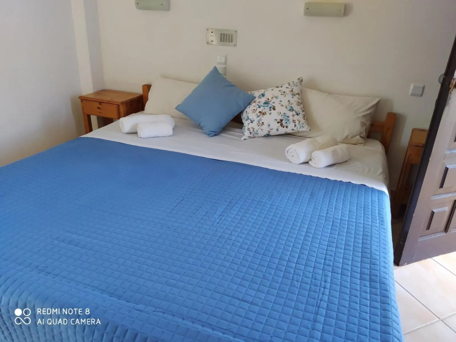 Bed in Hotel Orama-Matala