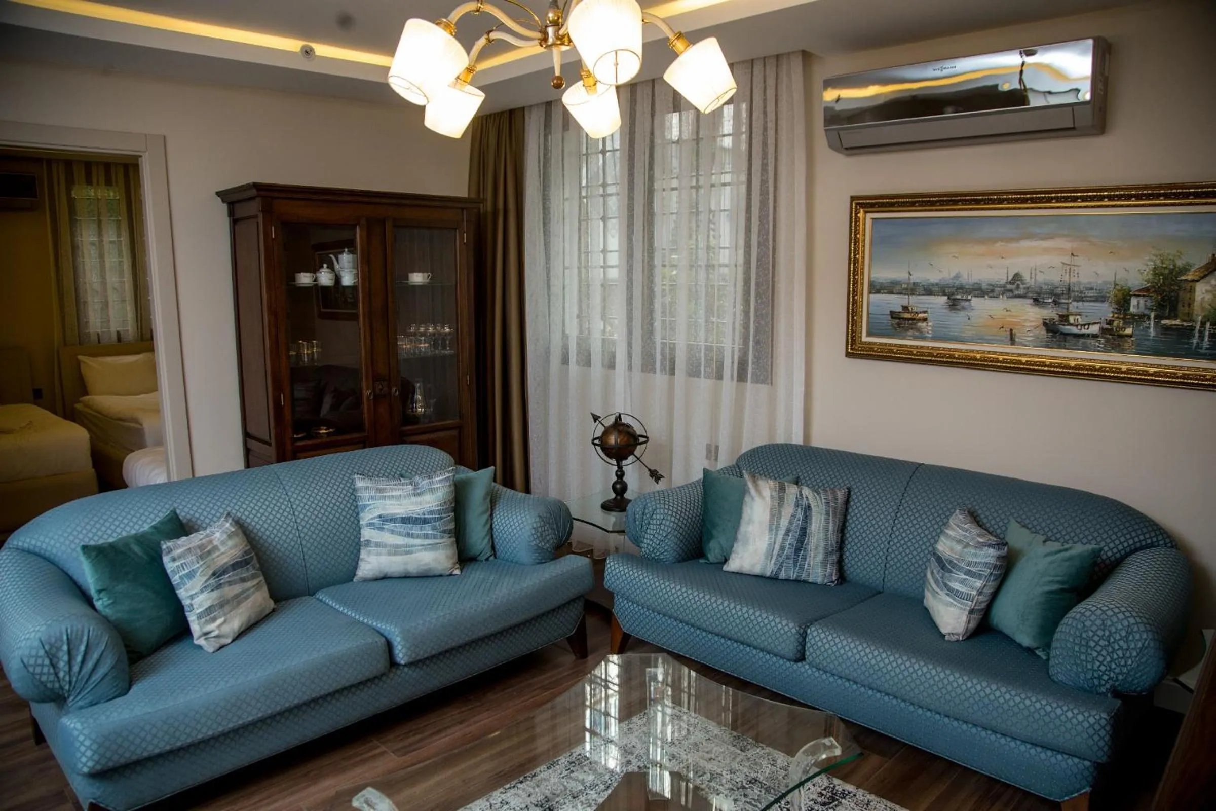 Seating area in The Charm Hotel - Old City