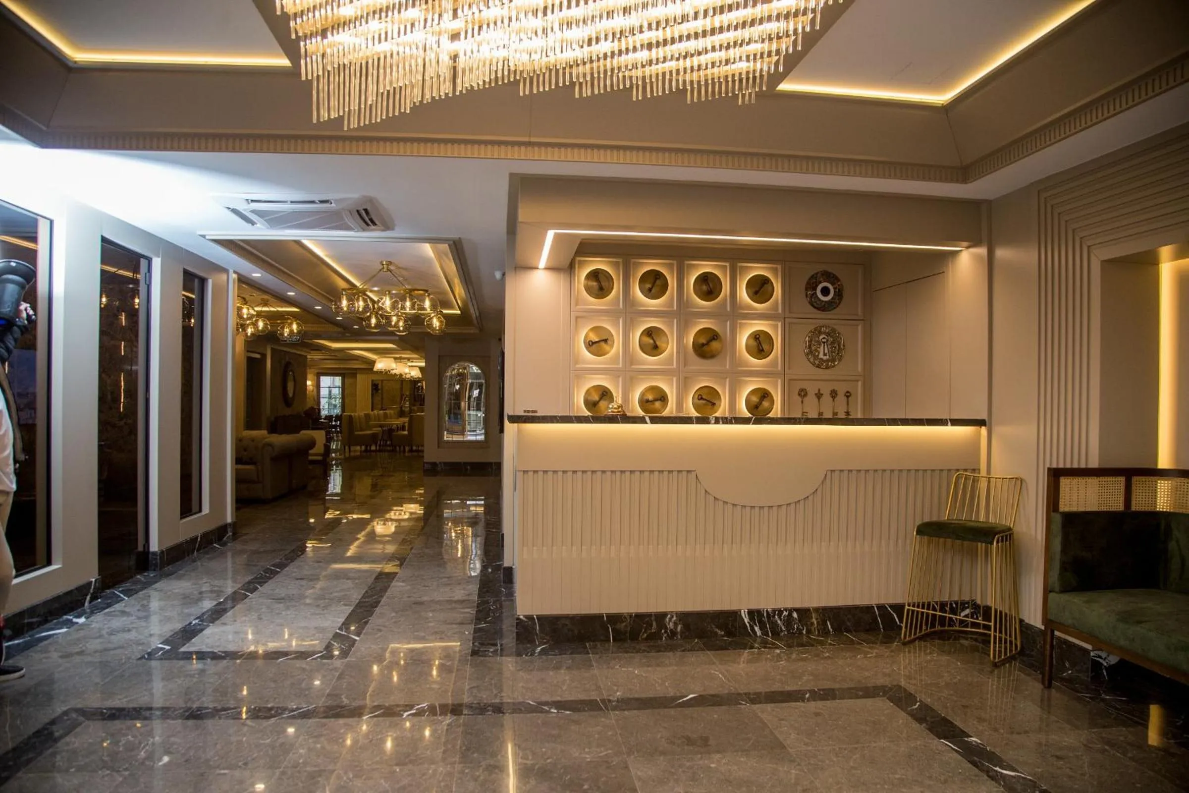 Lobby or reception in The Charm Hotel - Old City