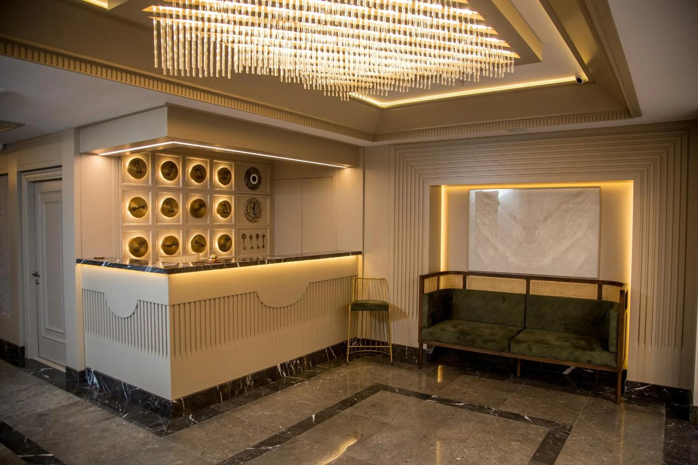 Lobby or reception, Bed in The Charm Hotel - Old City