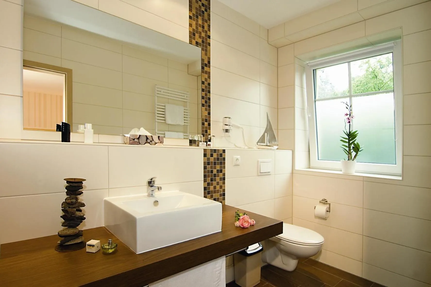 Bathroom in Wald-Hotel