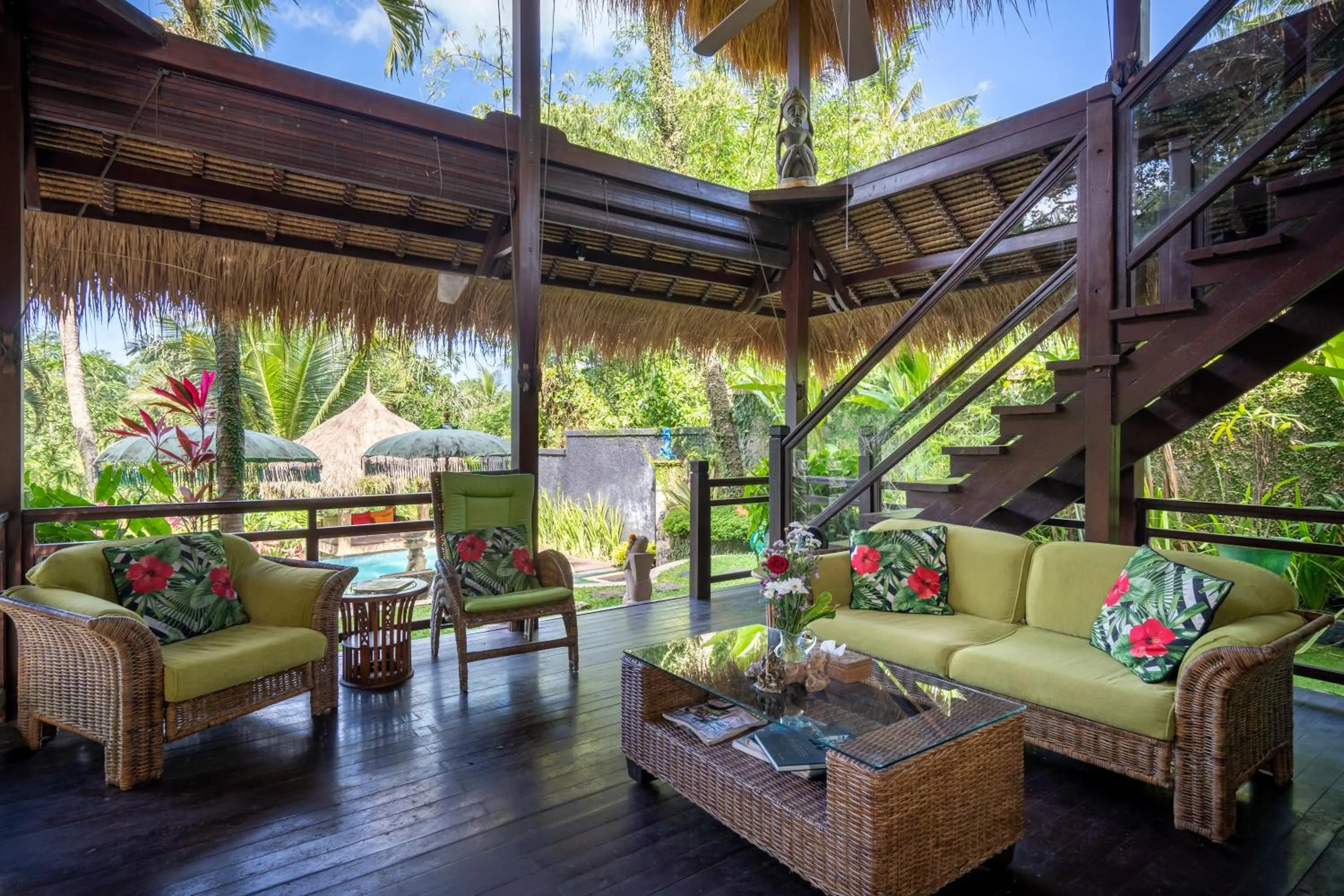 Living room in Kupu Kupu Private Villa