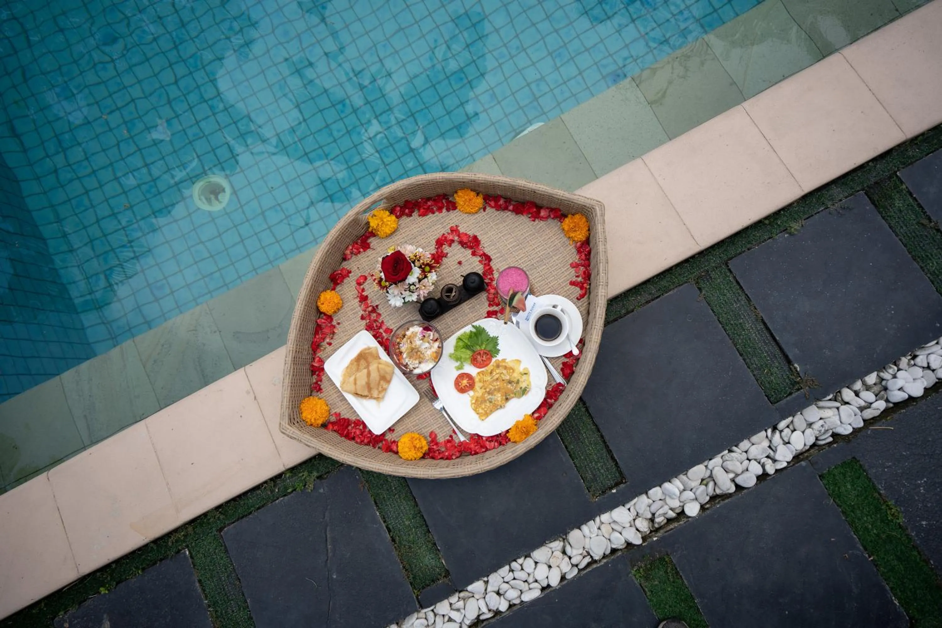 Breakfast in Kupu Kupu Private Villa