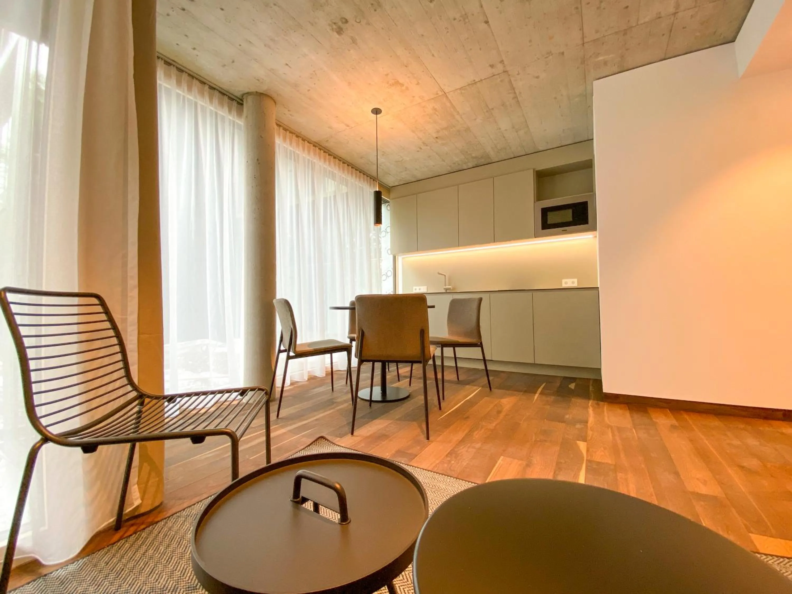 Living room in Blackhome Innsbruck City South I contactless check-in