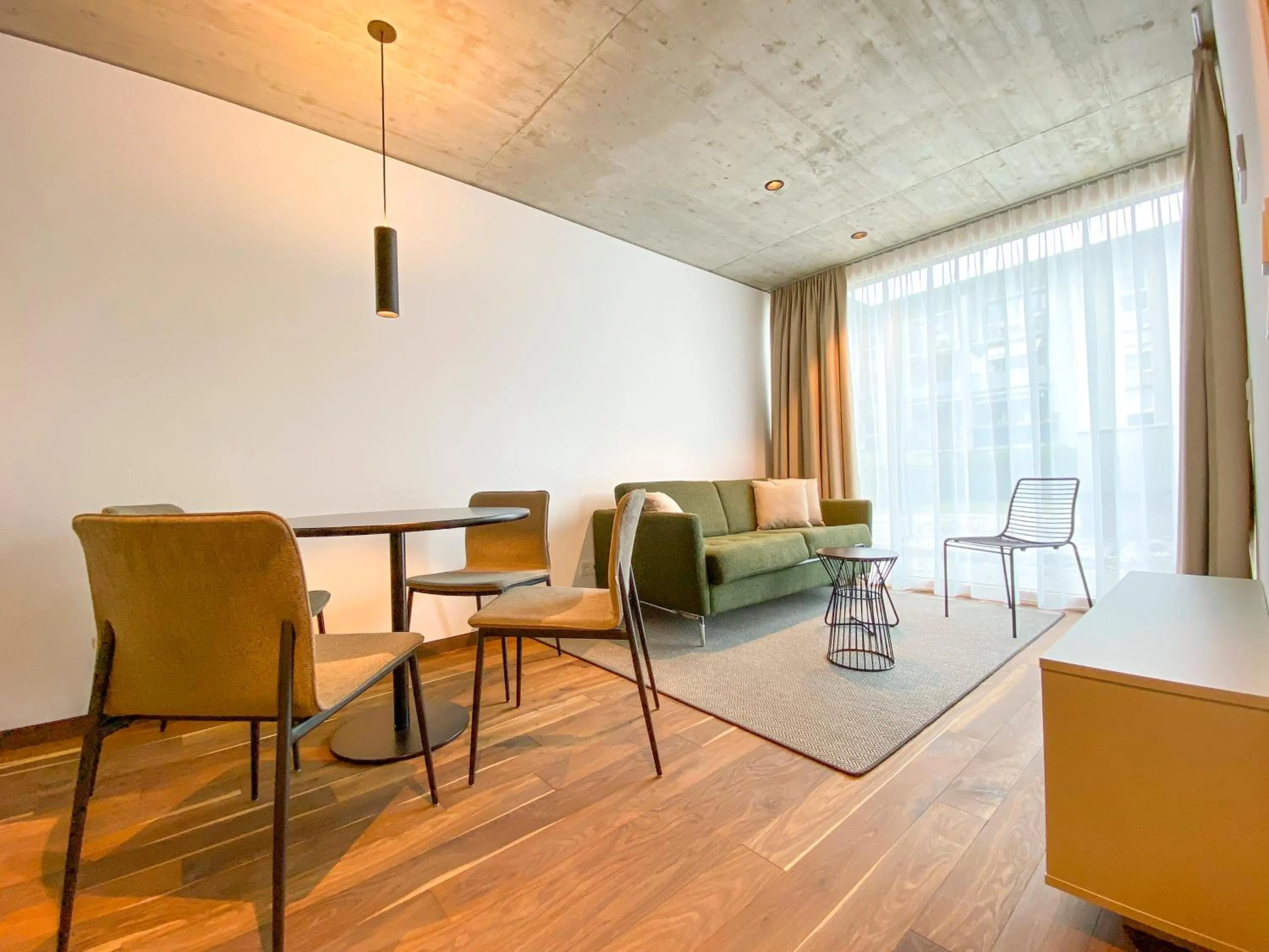 Living room in Blackhome Innsbruck City South I contactless check-in