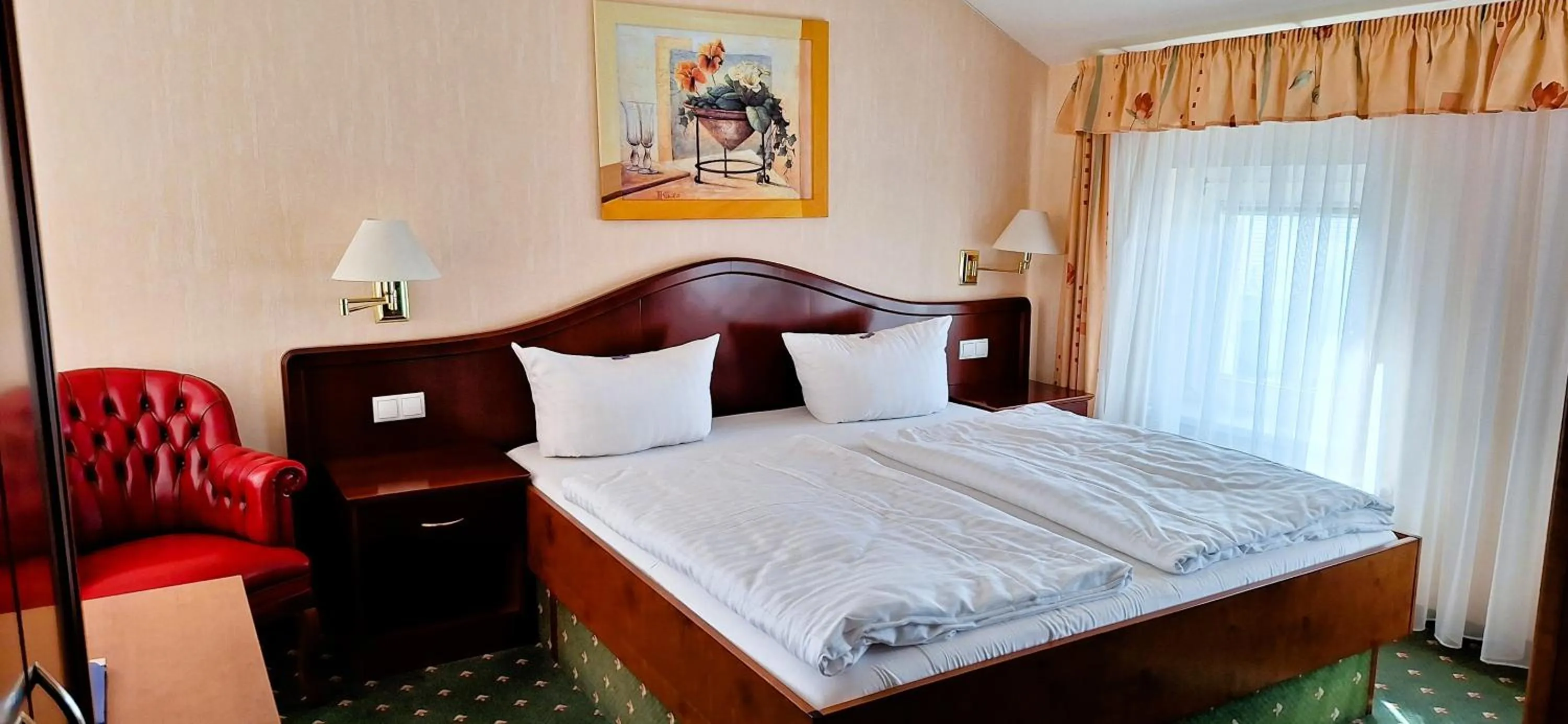 Bed in Hotel Meereswelle - Anno 1875