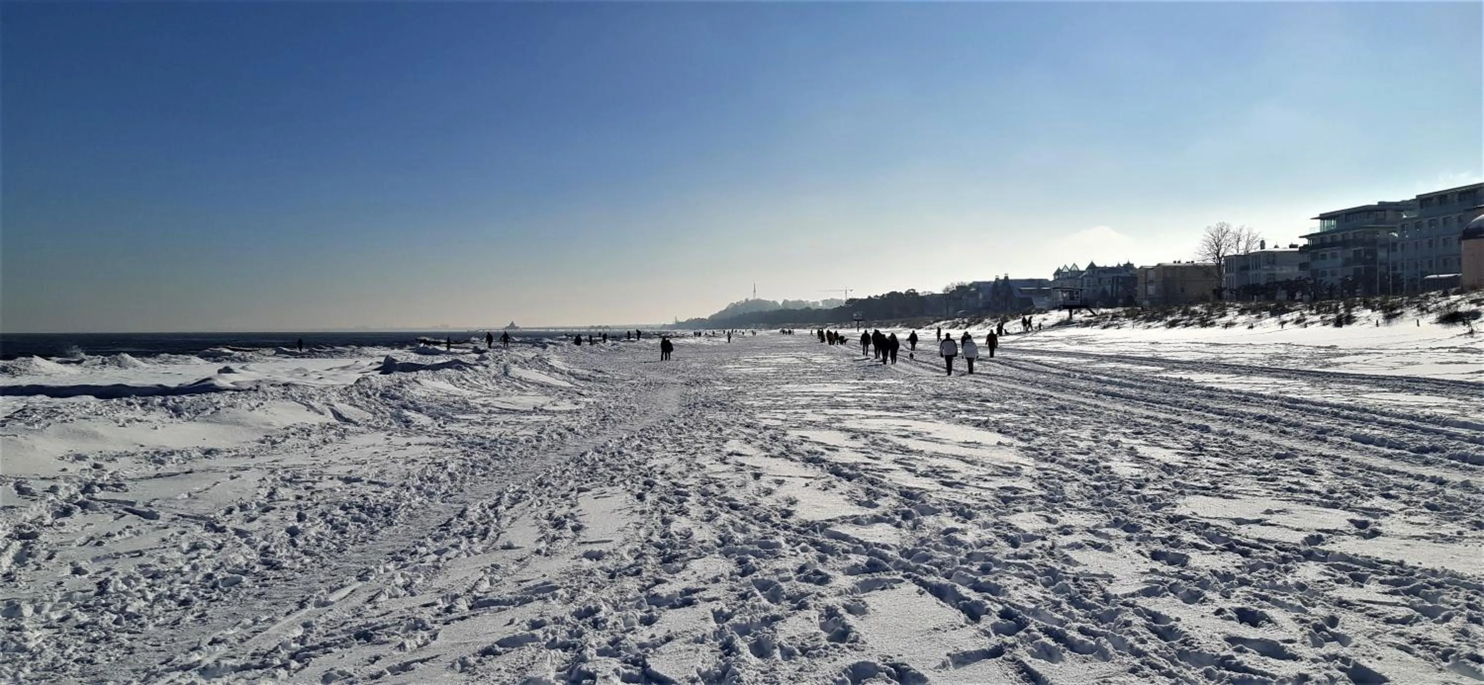 Beach in Hotel Meereswelle - Anno 1875
