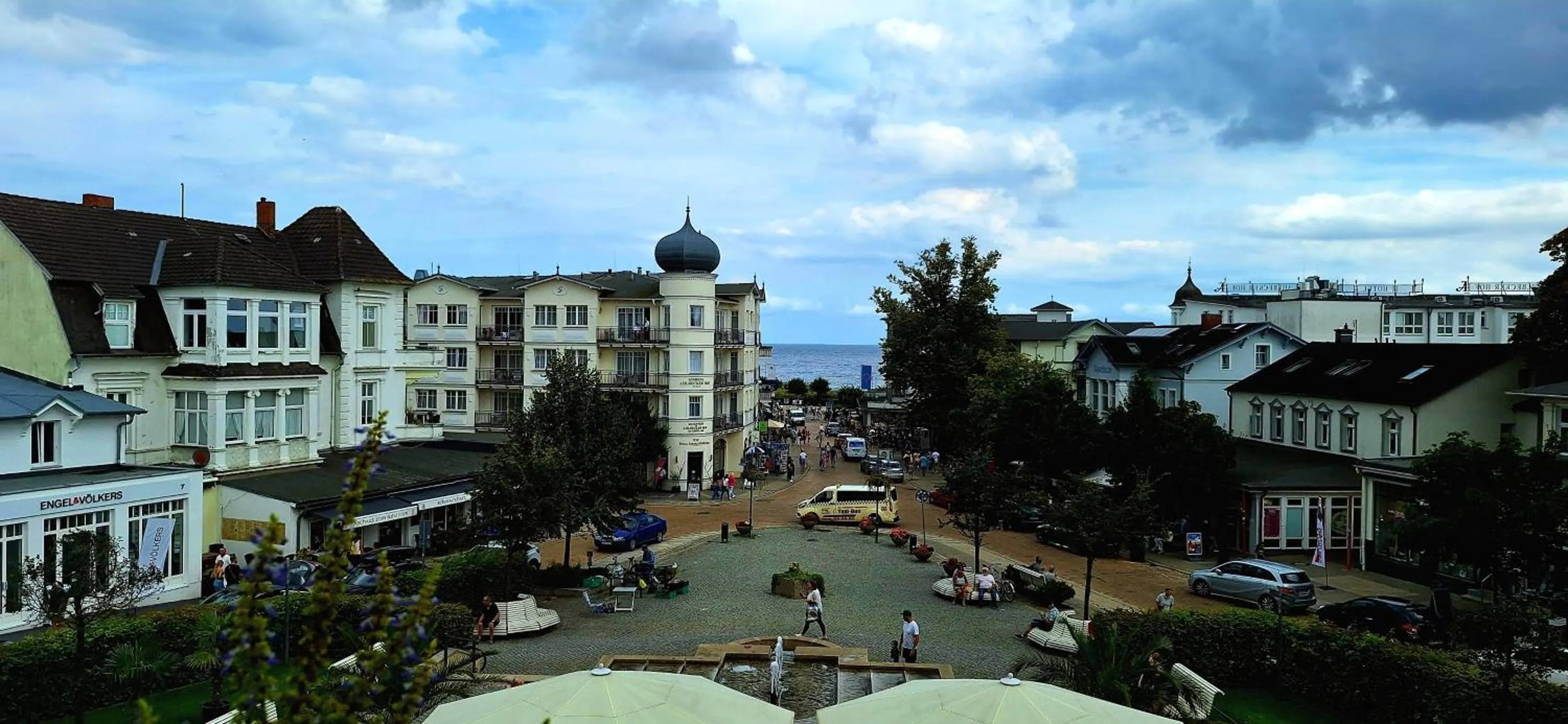 Sea view in Hotel Meereswelle - Anno 1875